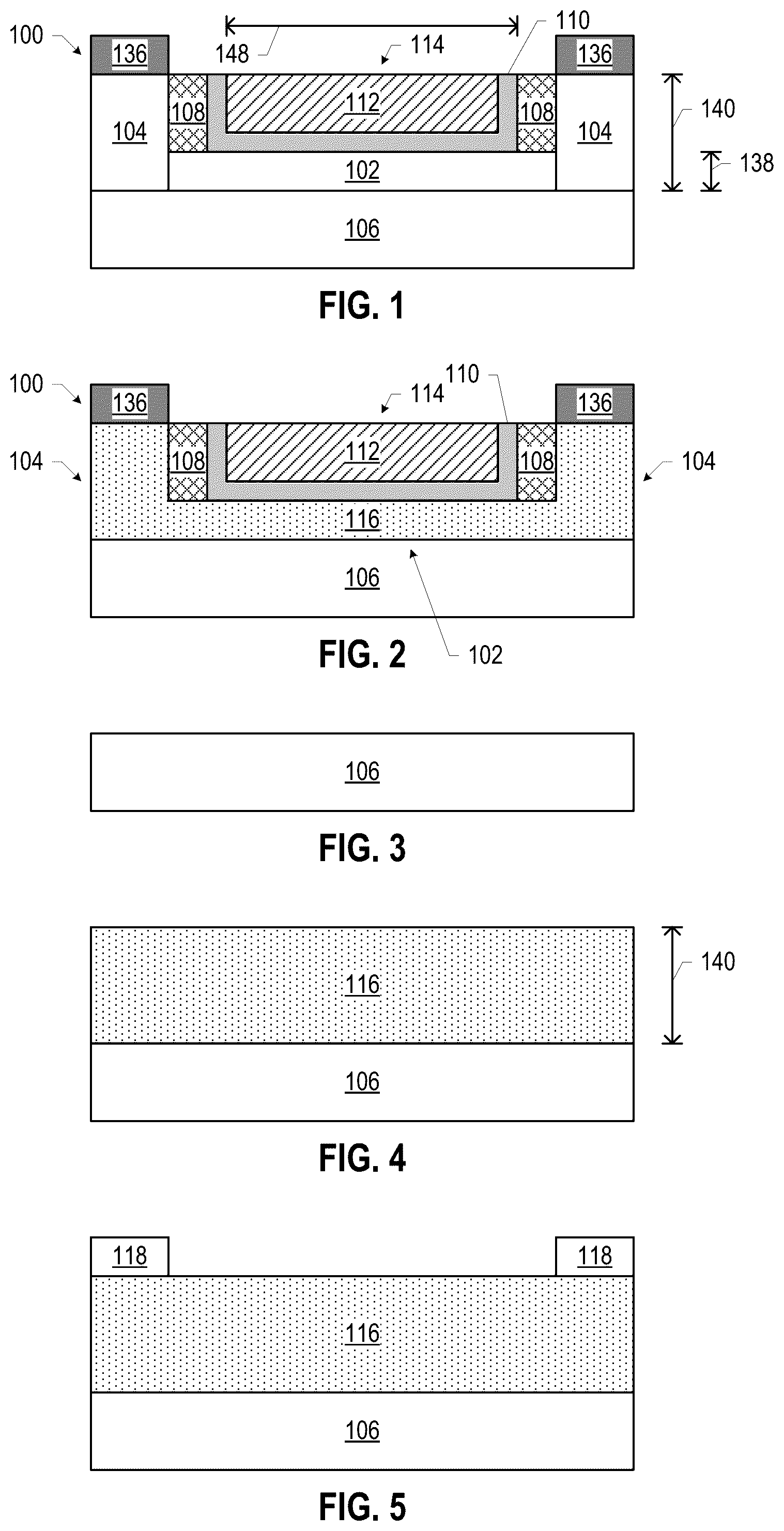 Patent US12324204 Figure 1 – Transistors including two-dimensional materials