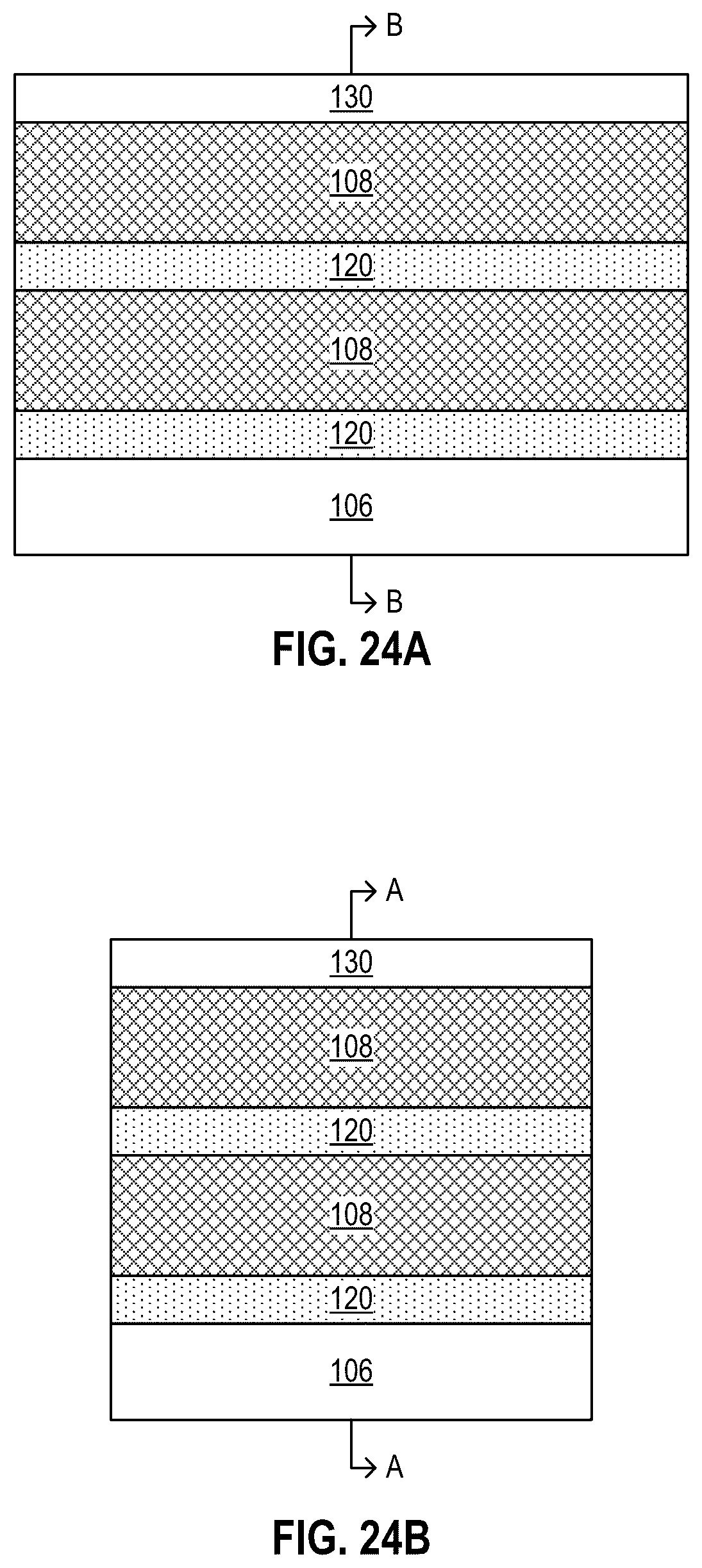 Patent US12324204 Figure 8 – Transistors including two-dimensional materials