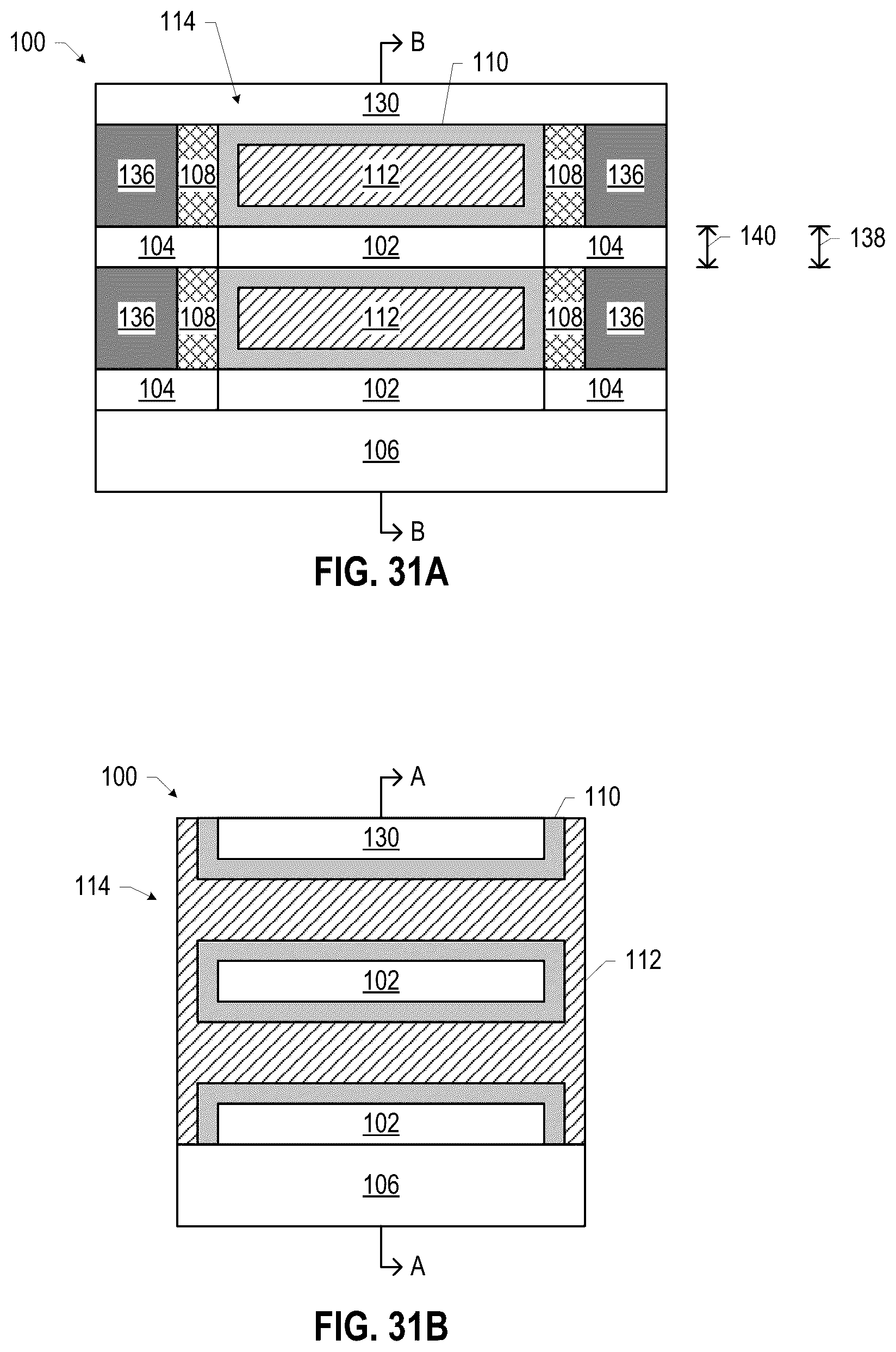 Patent US12324204 Figure 15 – Transistors including two-dimensional materials