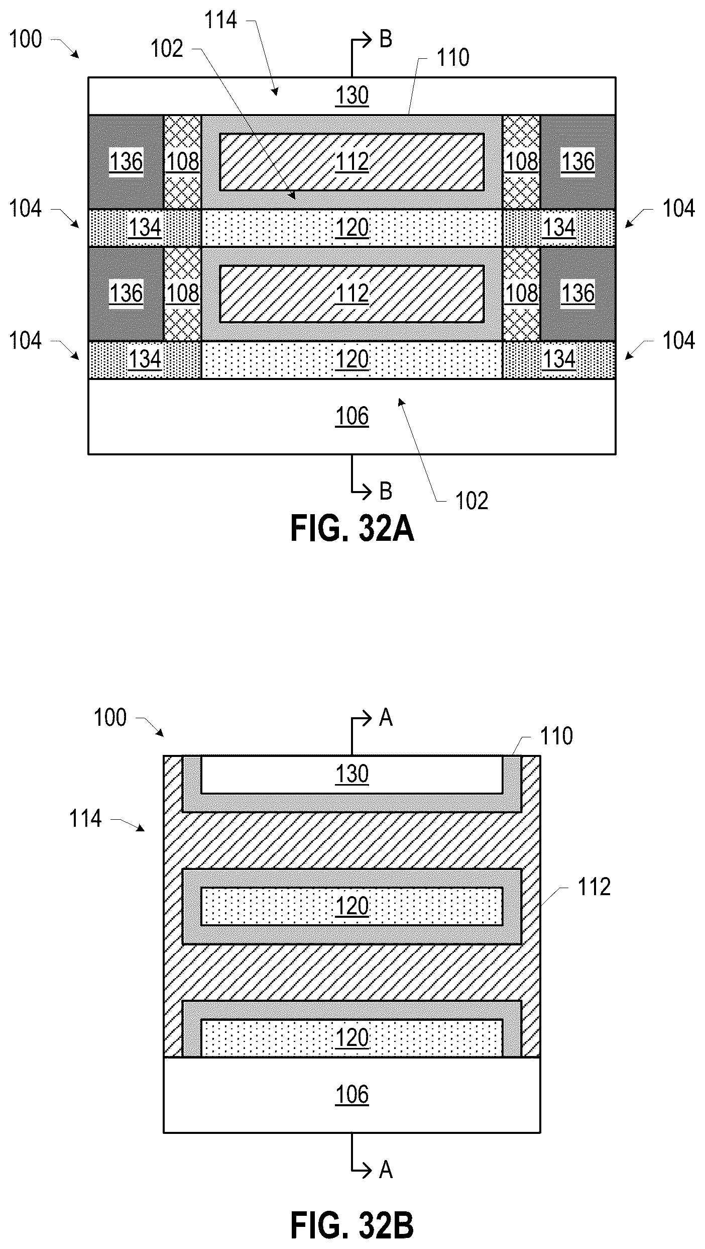 Patent US12324204 Figure 16 – Transistors including two-dimensional materials