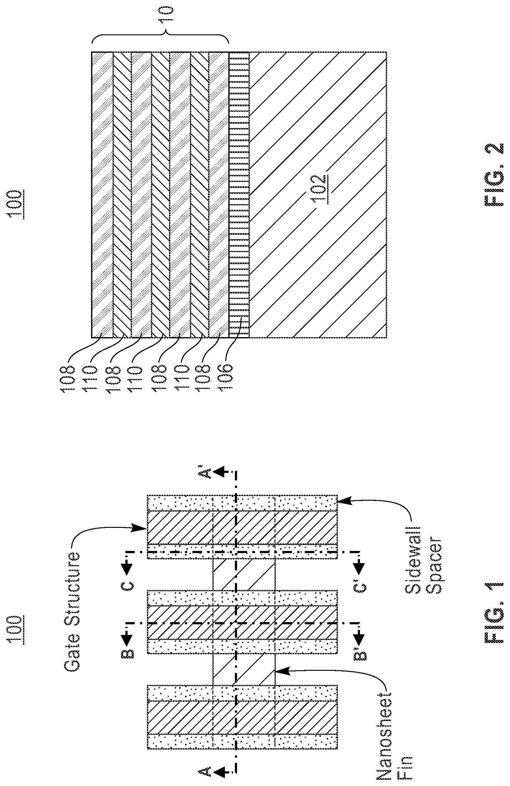 Patent US12324207 Figure 1 – Channel protection of gate-all-around devices for performance optimization