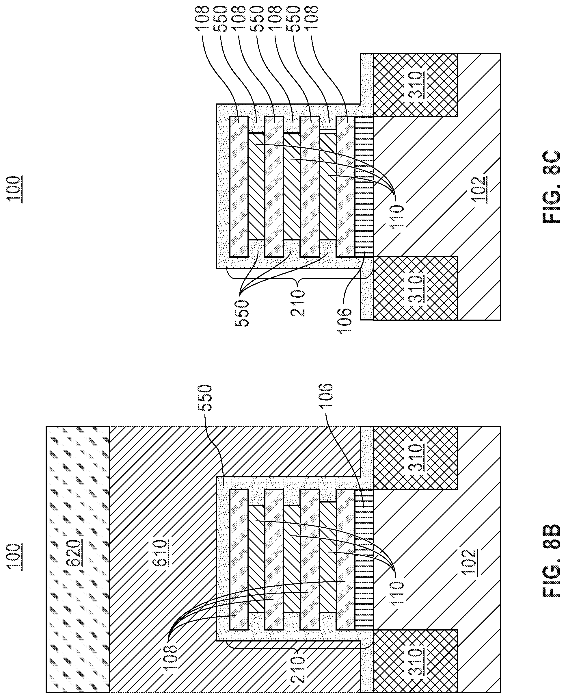 Patent US12324207 Figure 8 – Channel protection of gate-all-around devices for performance optimization