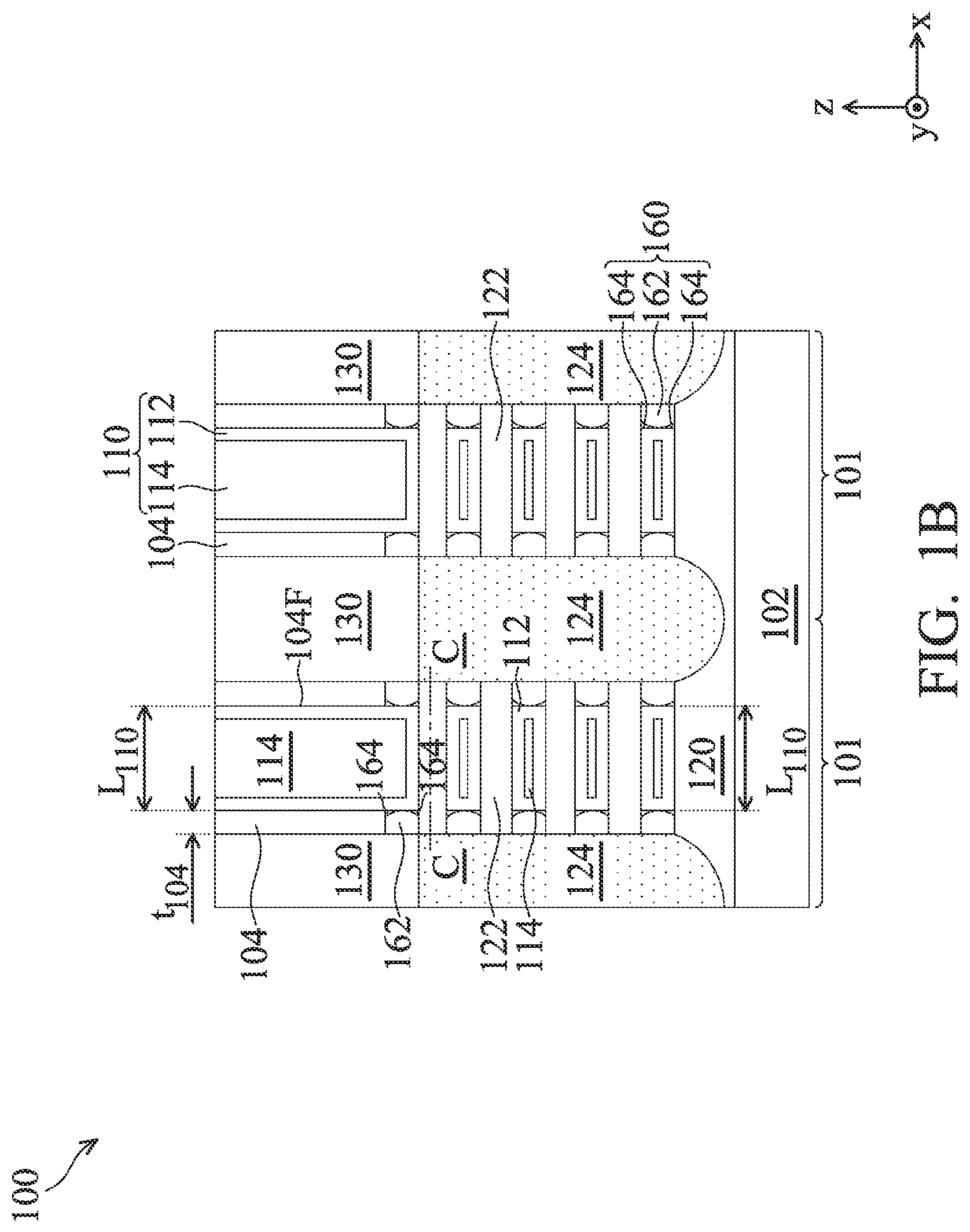 Patent US12324209 Figure 2 – Spacer structure for semiconductor device