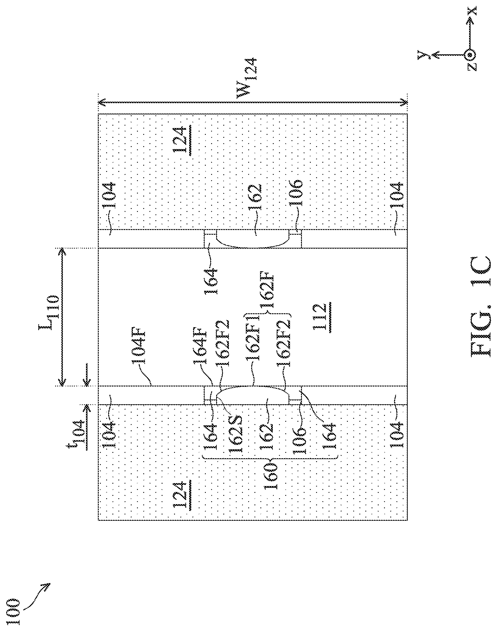 Patent US12324209 Figure 3 – Spacer structure for semiconductor device