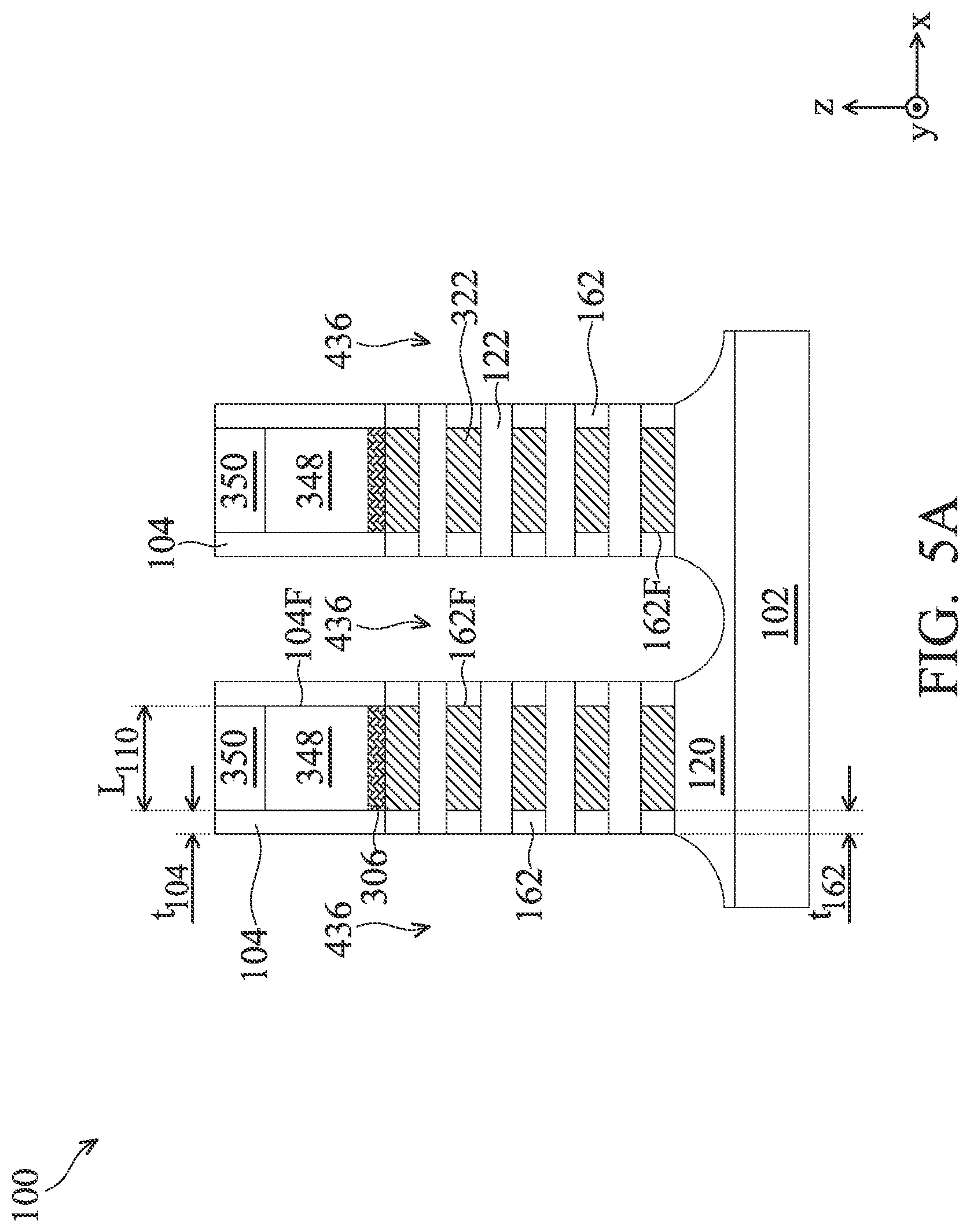 Patent US12324209 Figure 8 – Spacer structure for semiconductor device