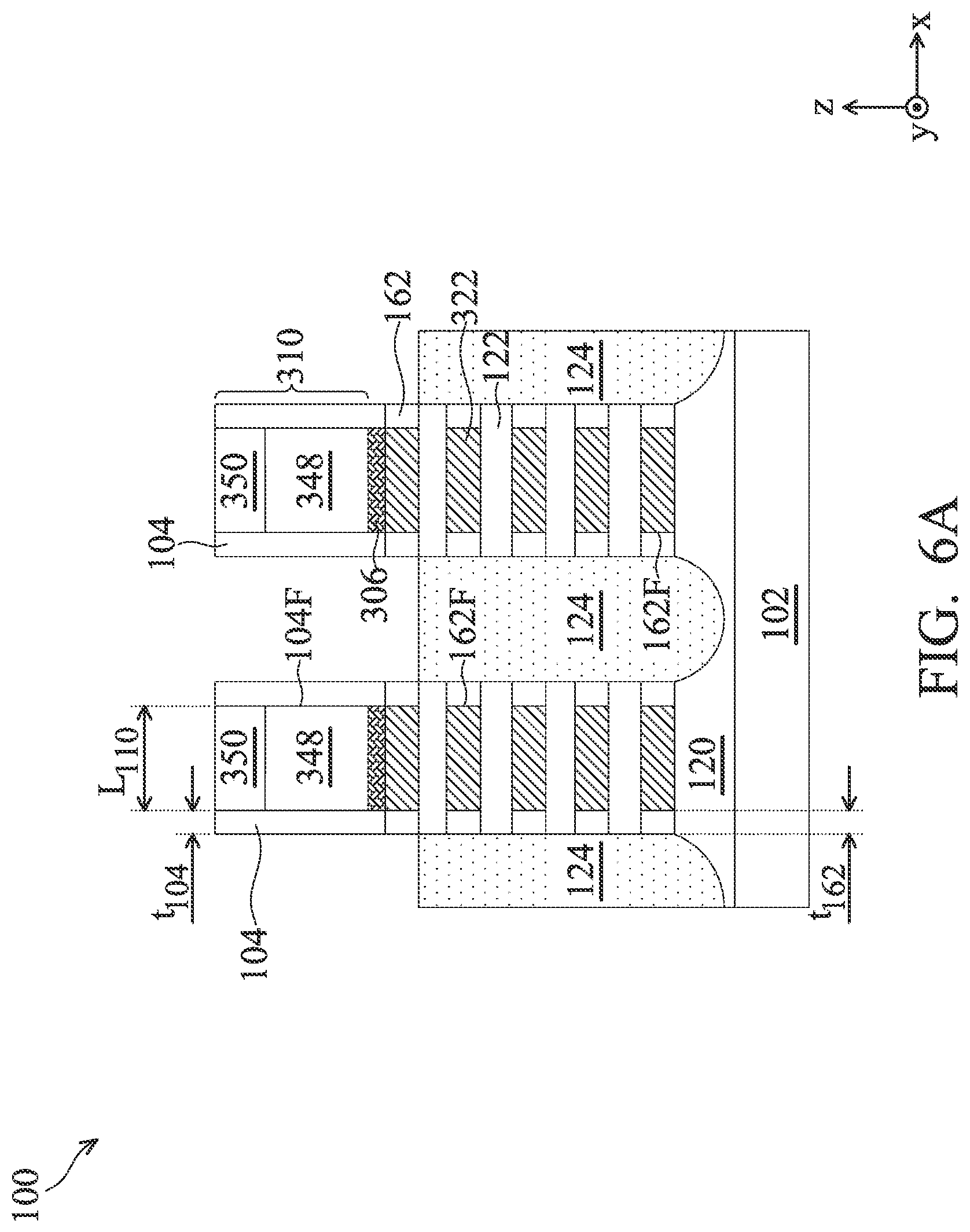 Patent US12324209 Figure 10 – Spacer structure for semiconductor device