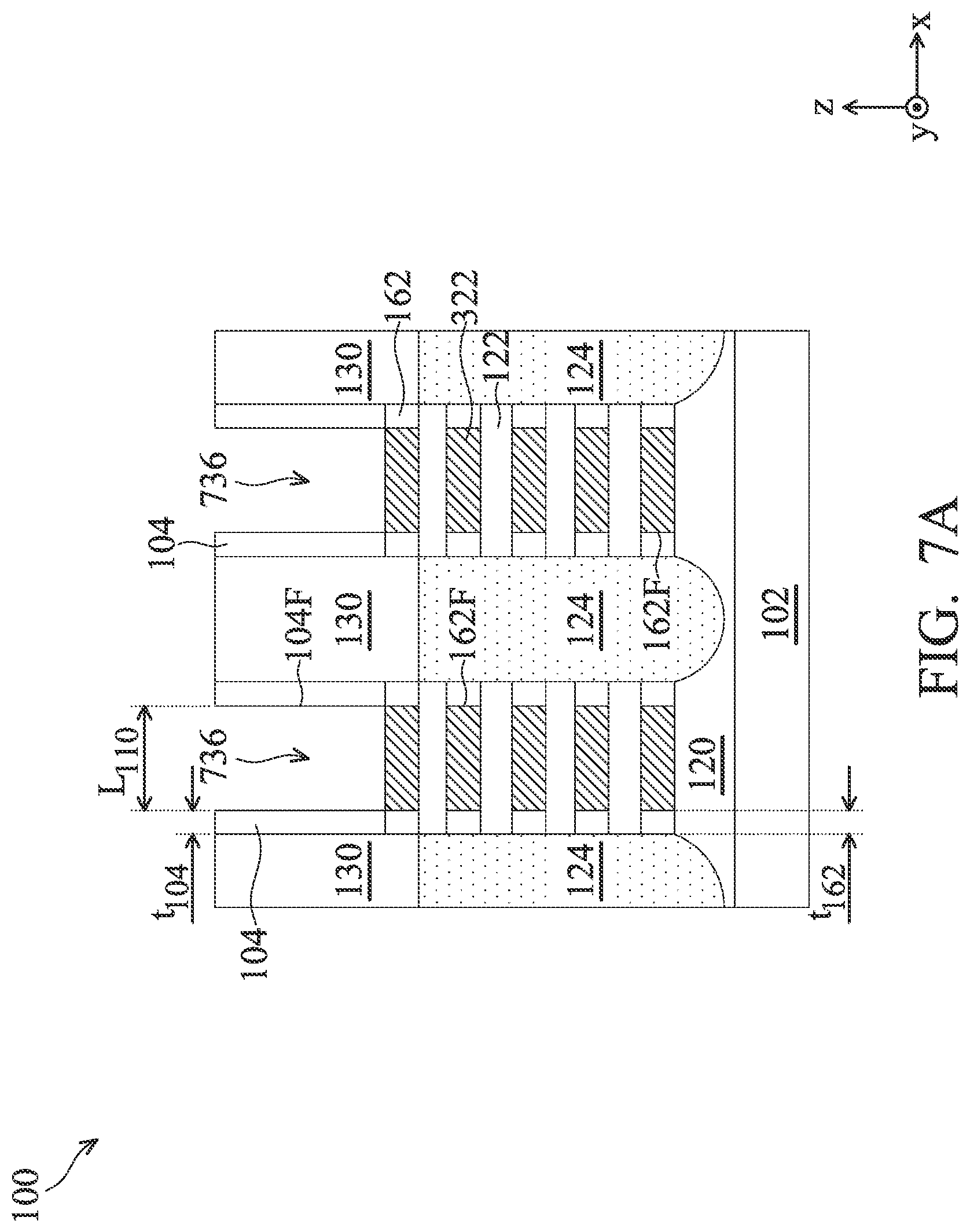 Patent US12324209 Figure 12 – Spacer structure for semiconductor device
