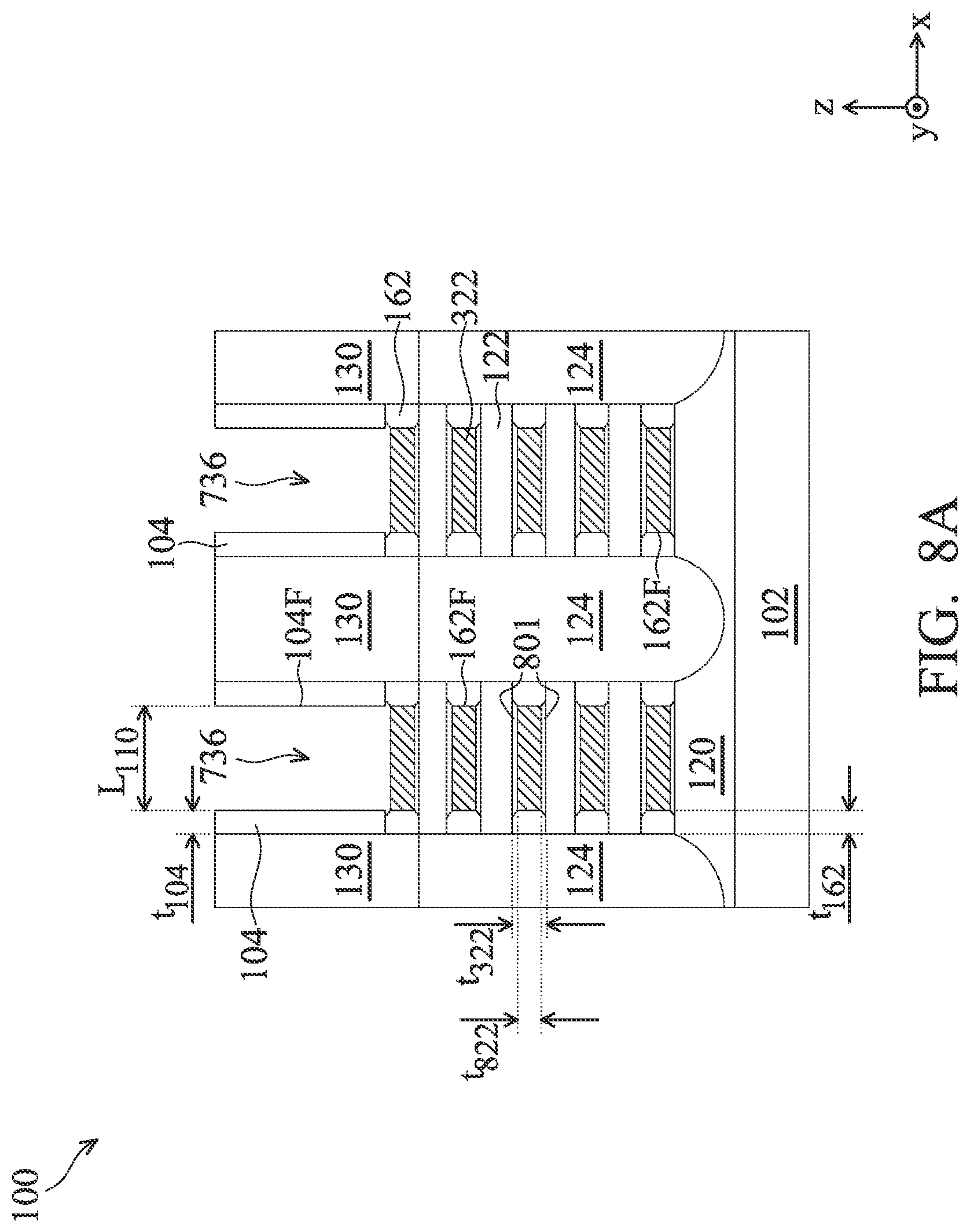Patent US12324209 Figure 14 – Spacer structure for semiconductor device