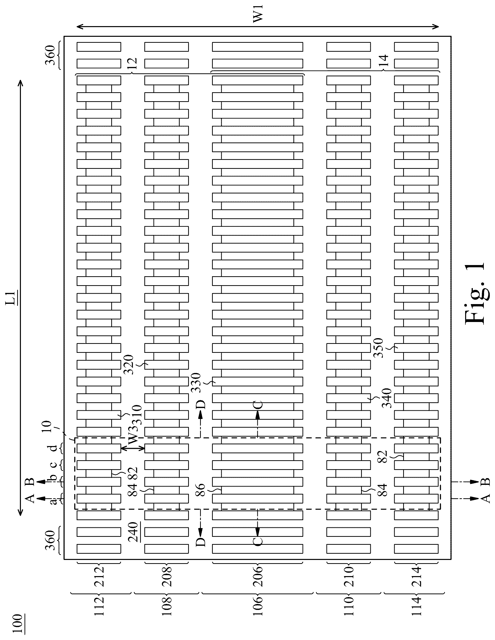 Patent US12324210 Figure 1 – Bipolar junction transistor with gate over terminals