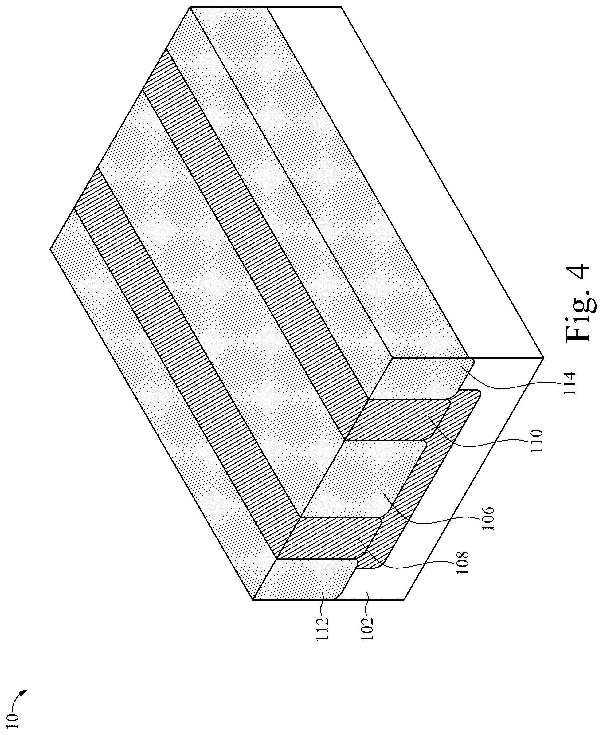 Patent US12324210 Figure 4 – Bipolar junction transistor with gate over terminals