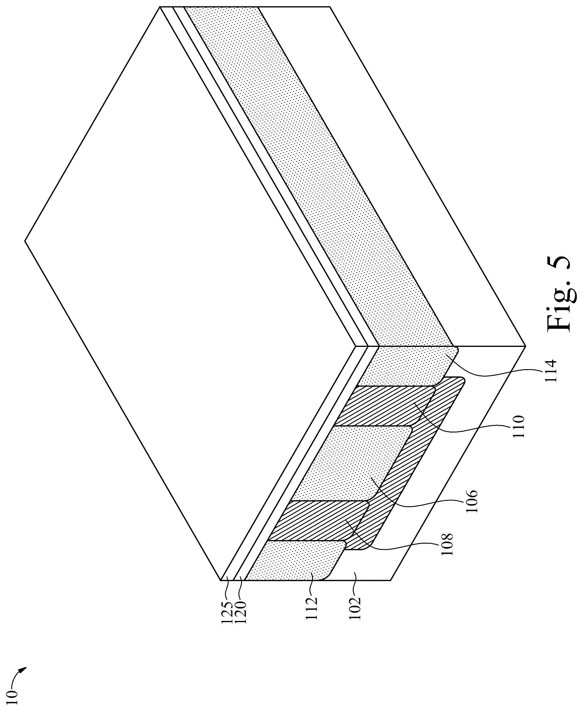 Patent US12324210 Figure 5 – Bipolar junction transistor with gate over terminals