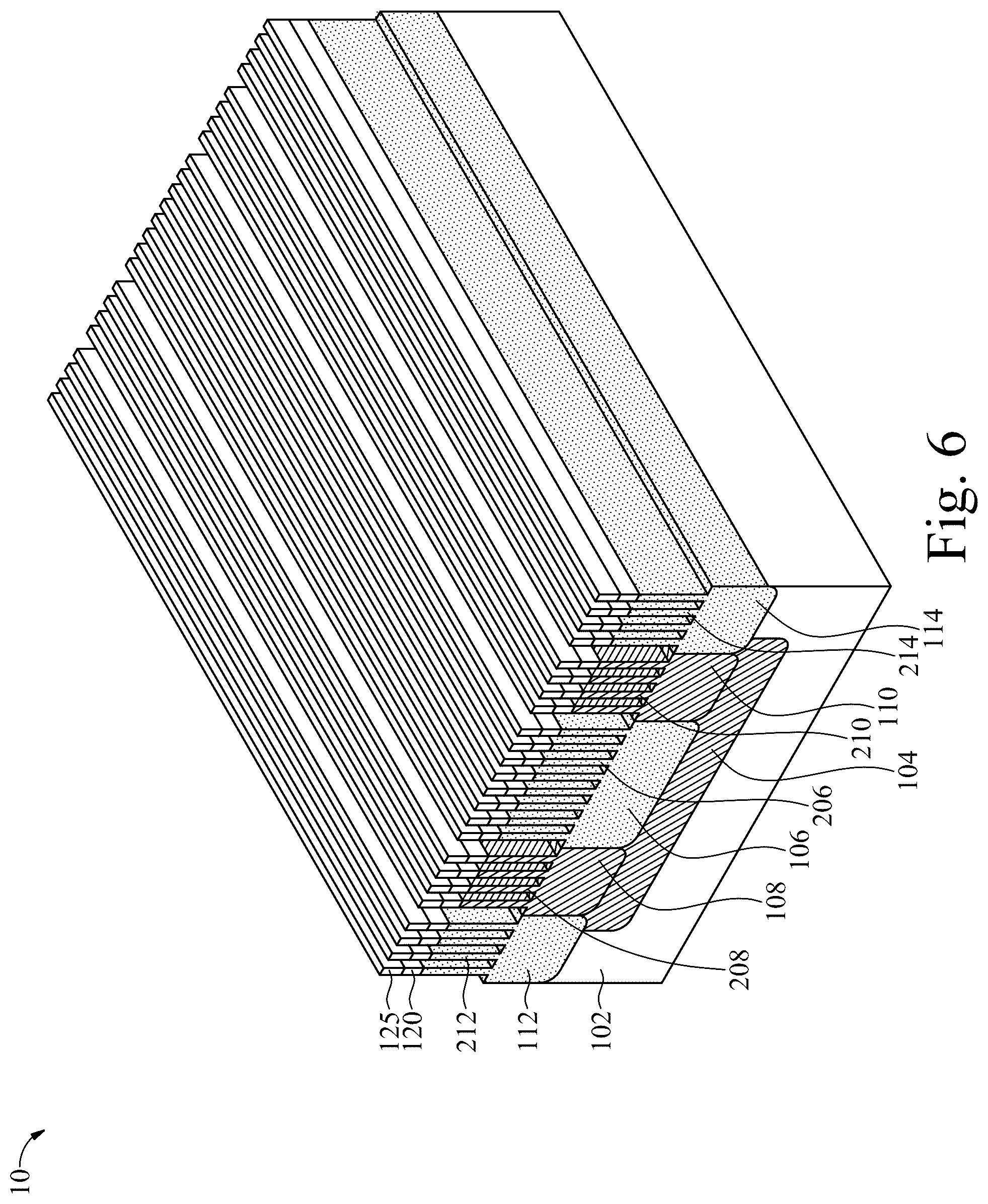 Patent US12324210 Figure 6 – Bipolar junction transistor with gate over terminals