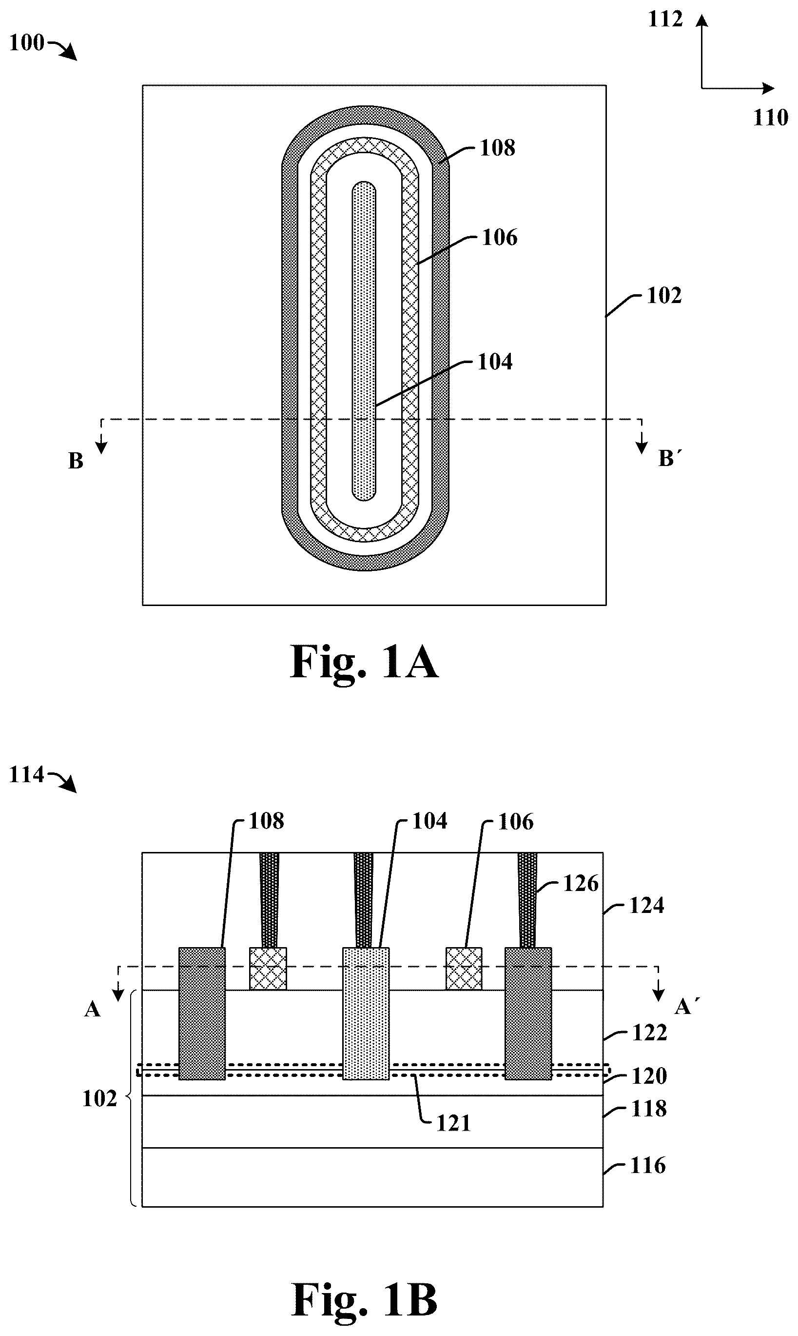 Patent US12324211 Figure 1 – Ring transistor structure