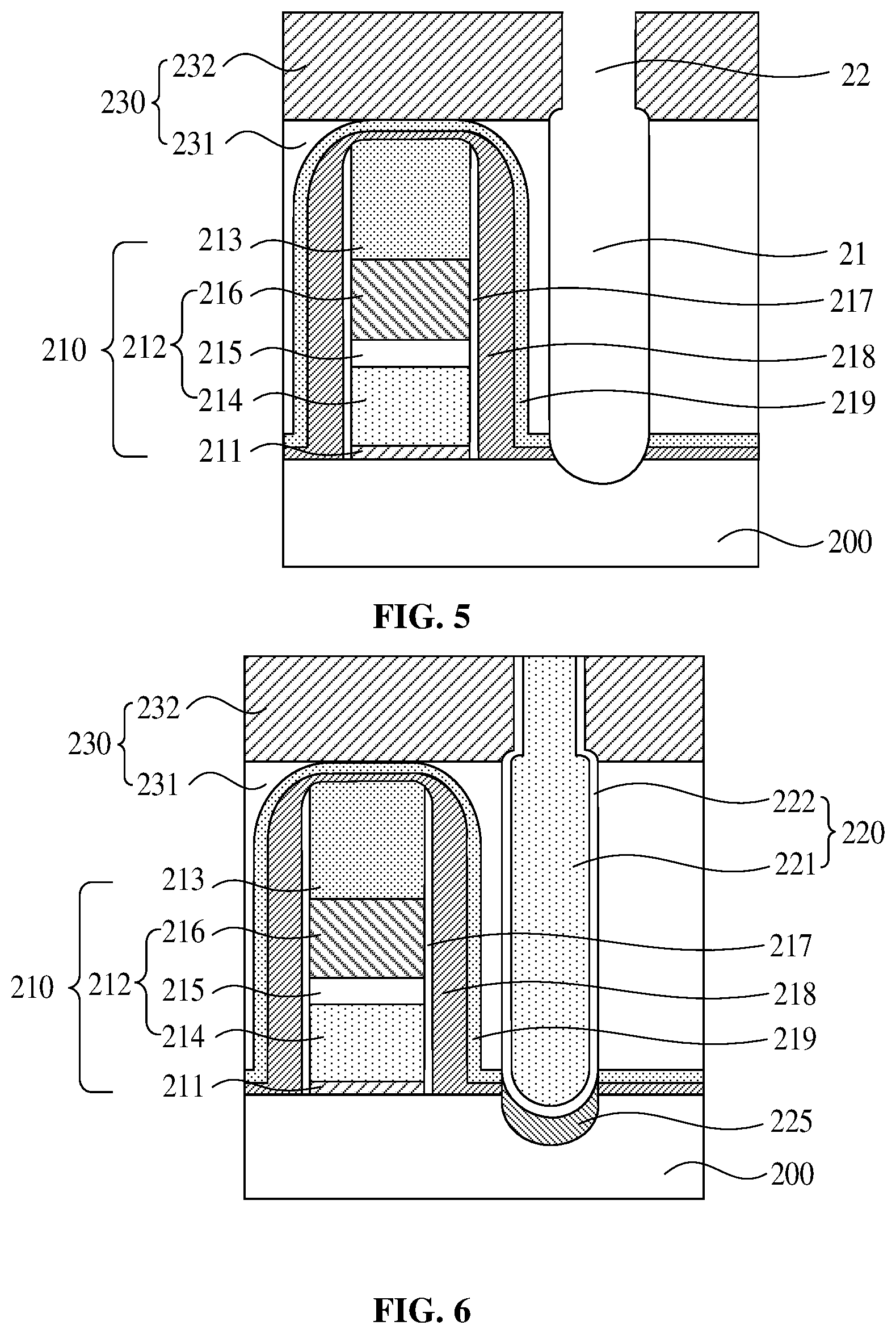 Patent US12324212 Figure 3 – Semiconductor structure with interconnects and method for preparing same