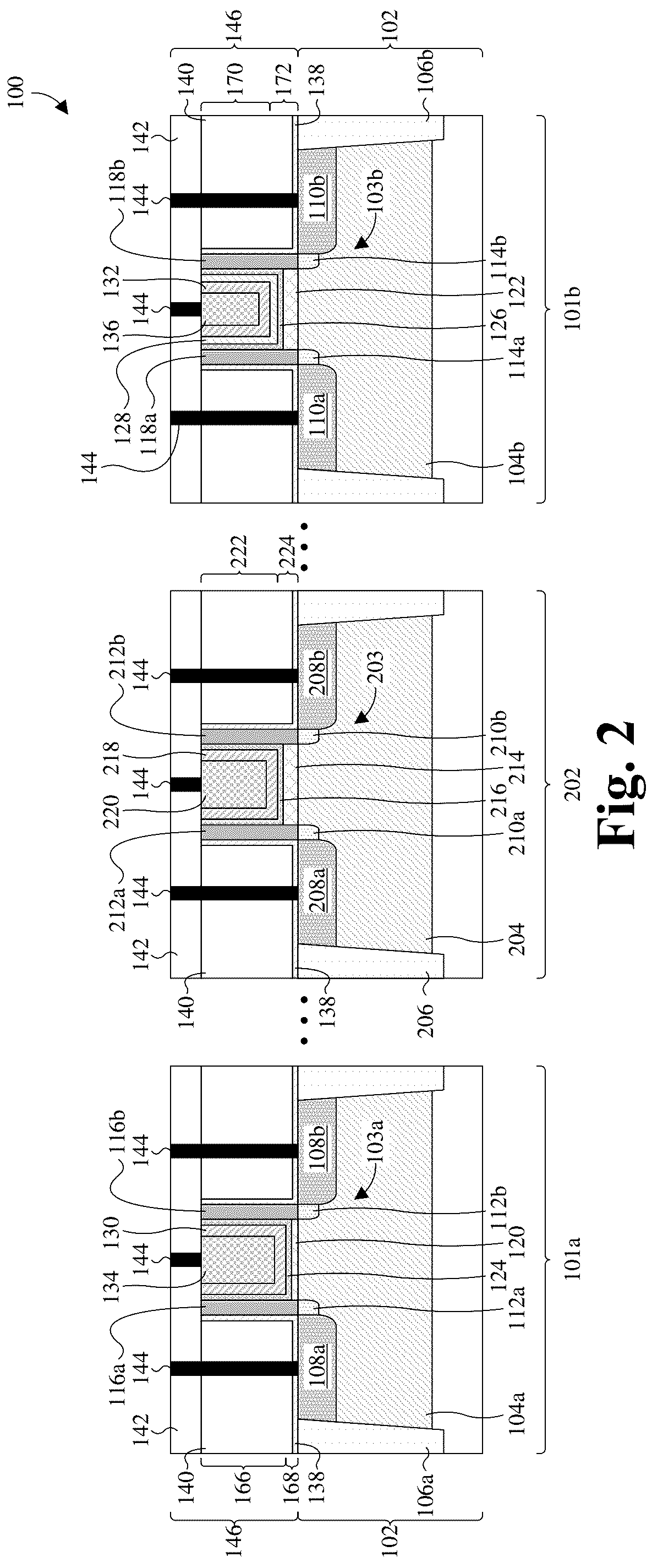 Patent US12324214 Figure 2 – Method and related apparatus for integrating electronic memory in an integrated chip