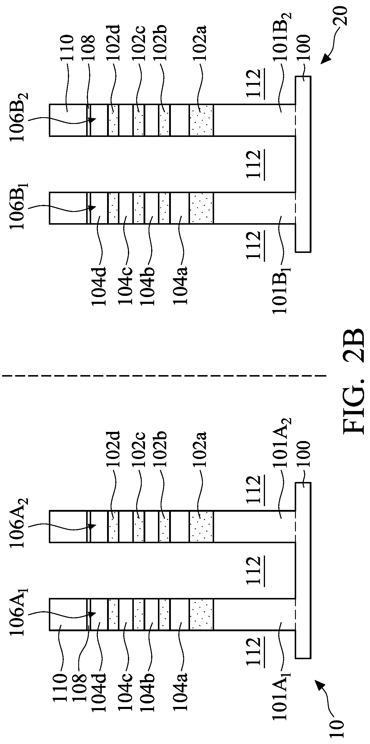 Patent US12324215 Figure 4 – Semiconductor device structure with metal gate stack