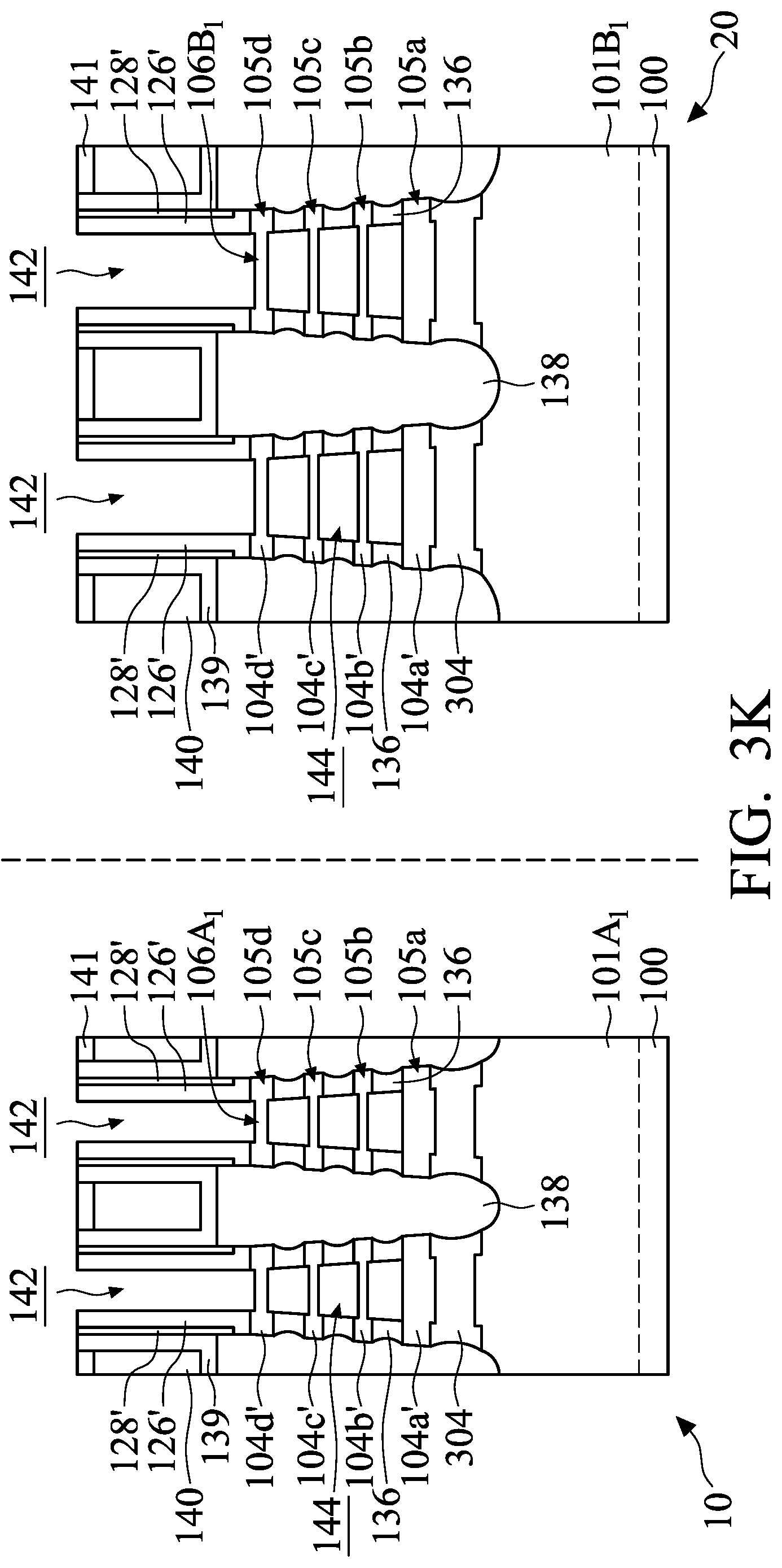 Patent US12324215 Figure 17 – Semiconductor device structure with metal gate stack