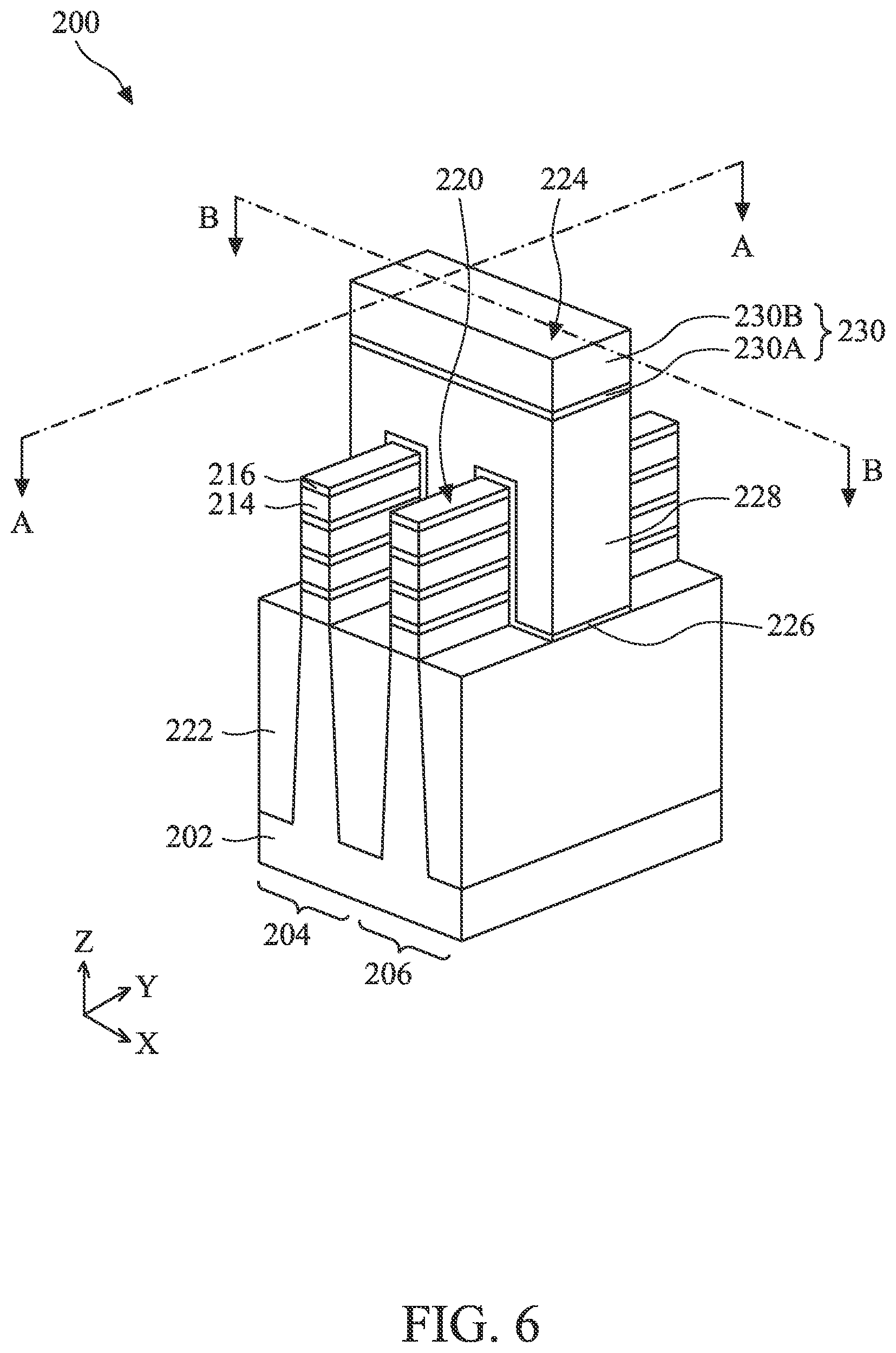 Patent US12324216 Figure 7 – Metal gates for multi-gate devices and fabrication methods thereof