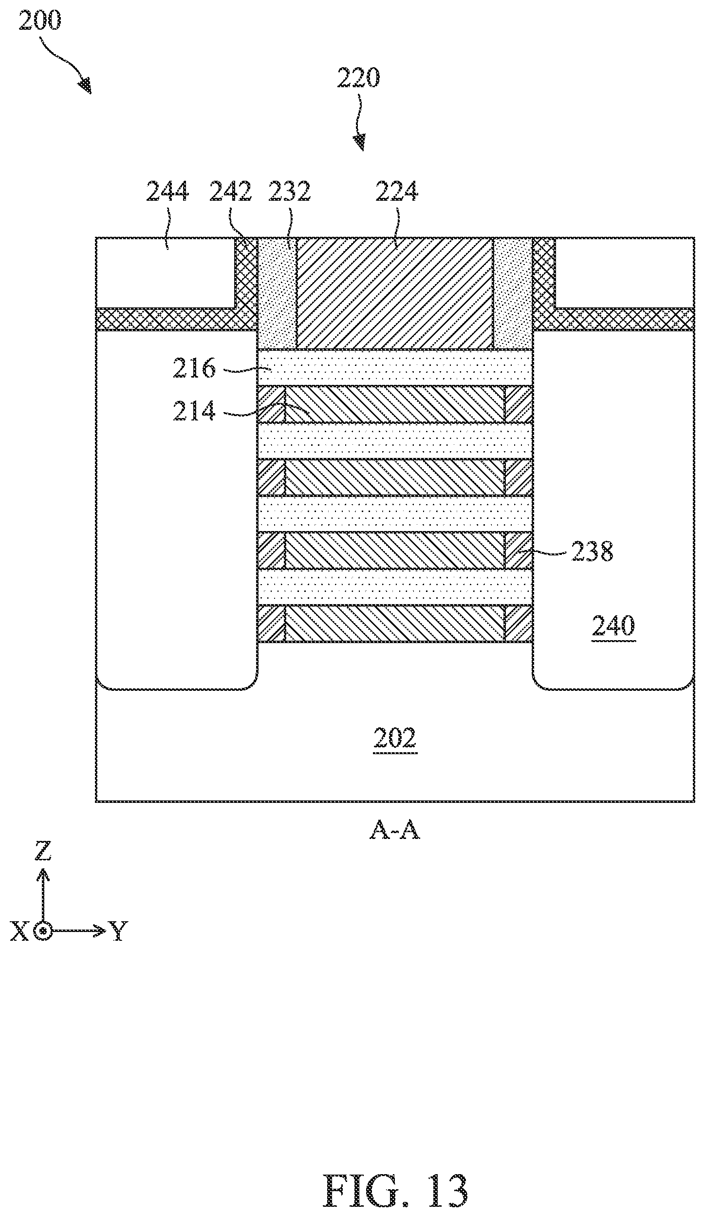 Patent US12324216 Figure 14 – Metal gates for multi-gate devices and fabrication methods thereof