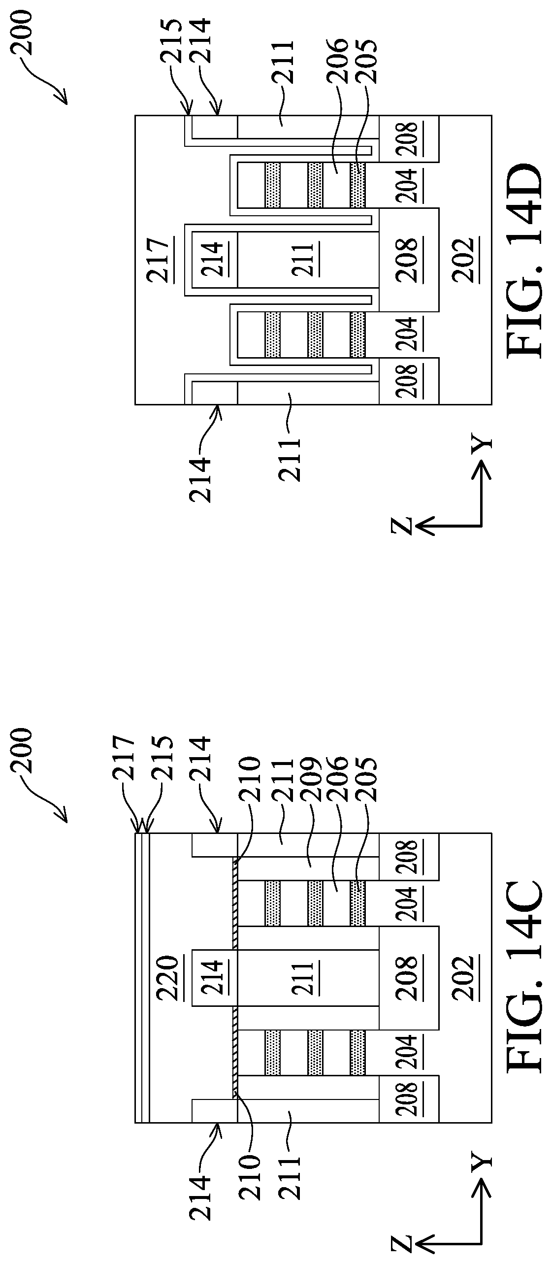 Patent US12324218 Figure 16 – Semiconductor devices with air gaps and the method thereof