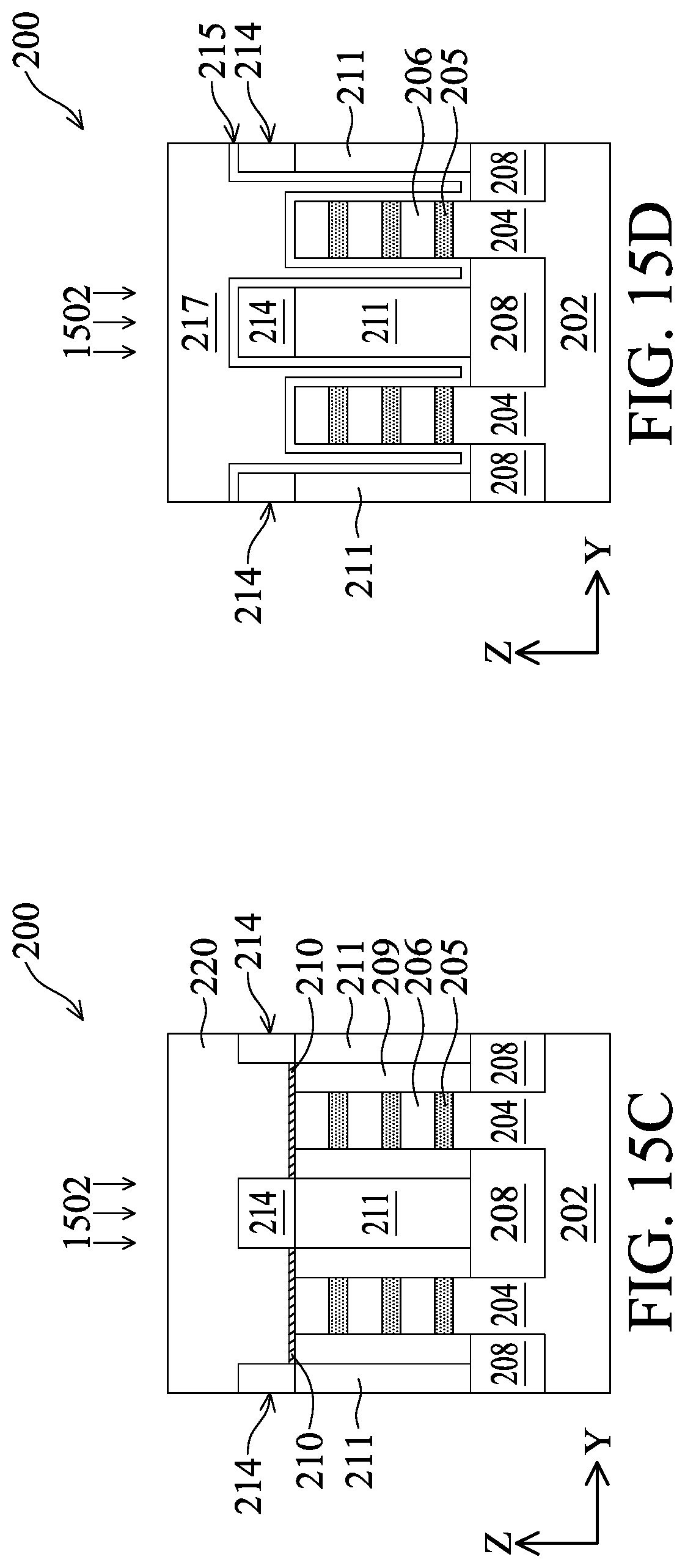 Patent US12324218 Figure 18 – Semiconductor devices with air gaps and the method thereof
