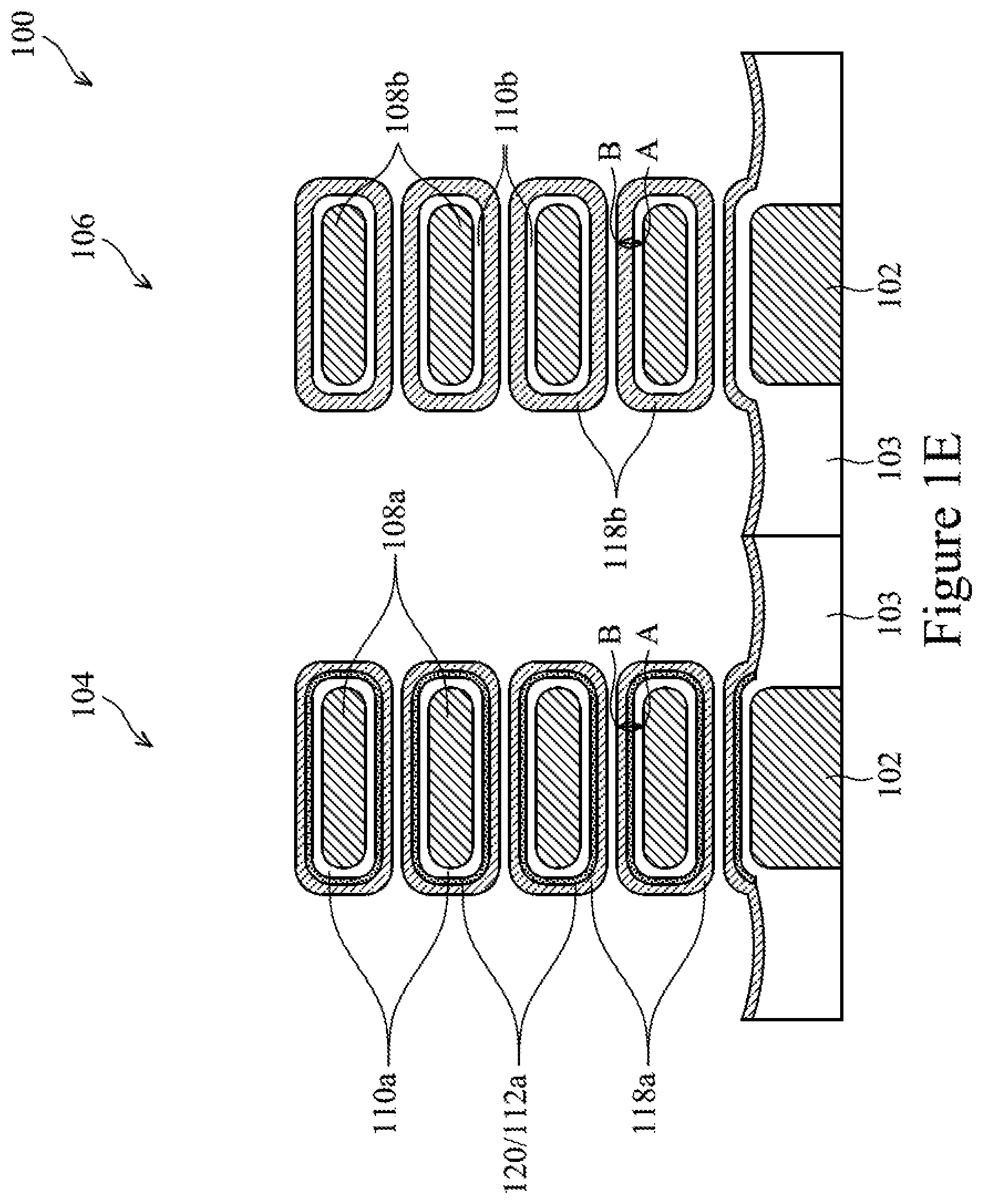 Patent US12324219 Figure 5 – Integrated circuit including dipole incorporation for threshold voltage tuning in transistors