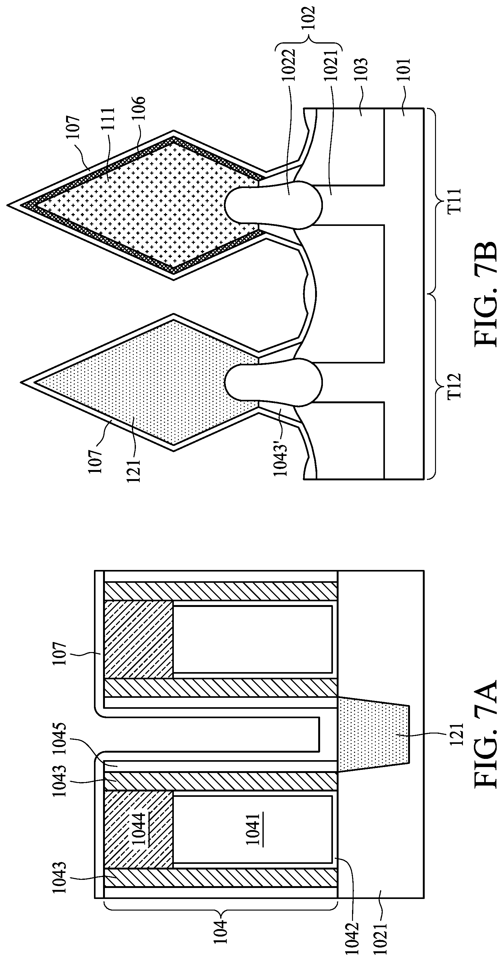 Patent US12324220 Figure 7 – Semiconductor structure and method for manufacturing the same