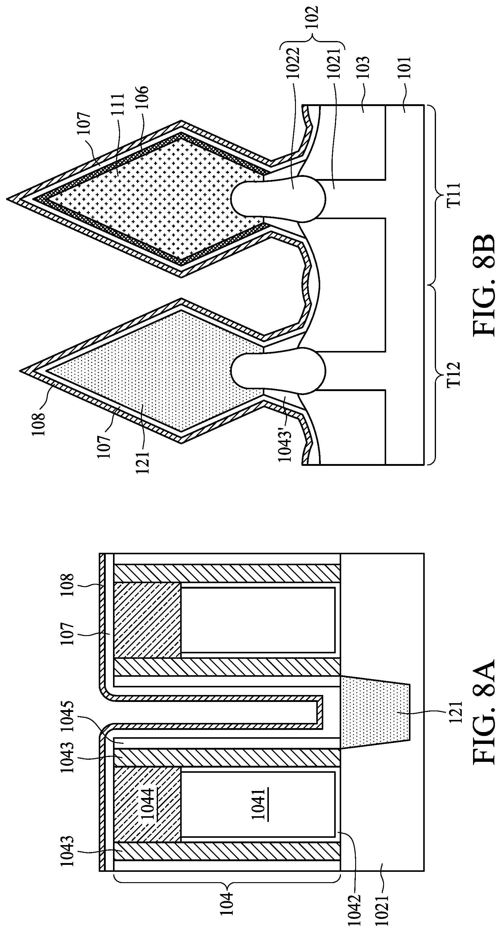 Patent US12324220 Figure 8 – Semiconductor structure and method for manufacturing the same