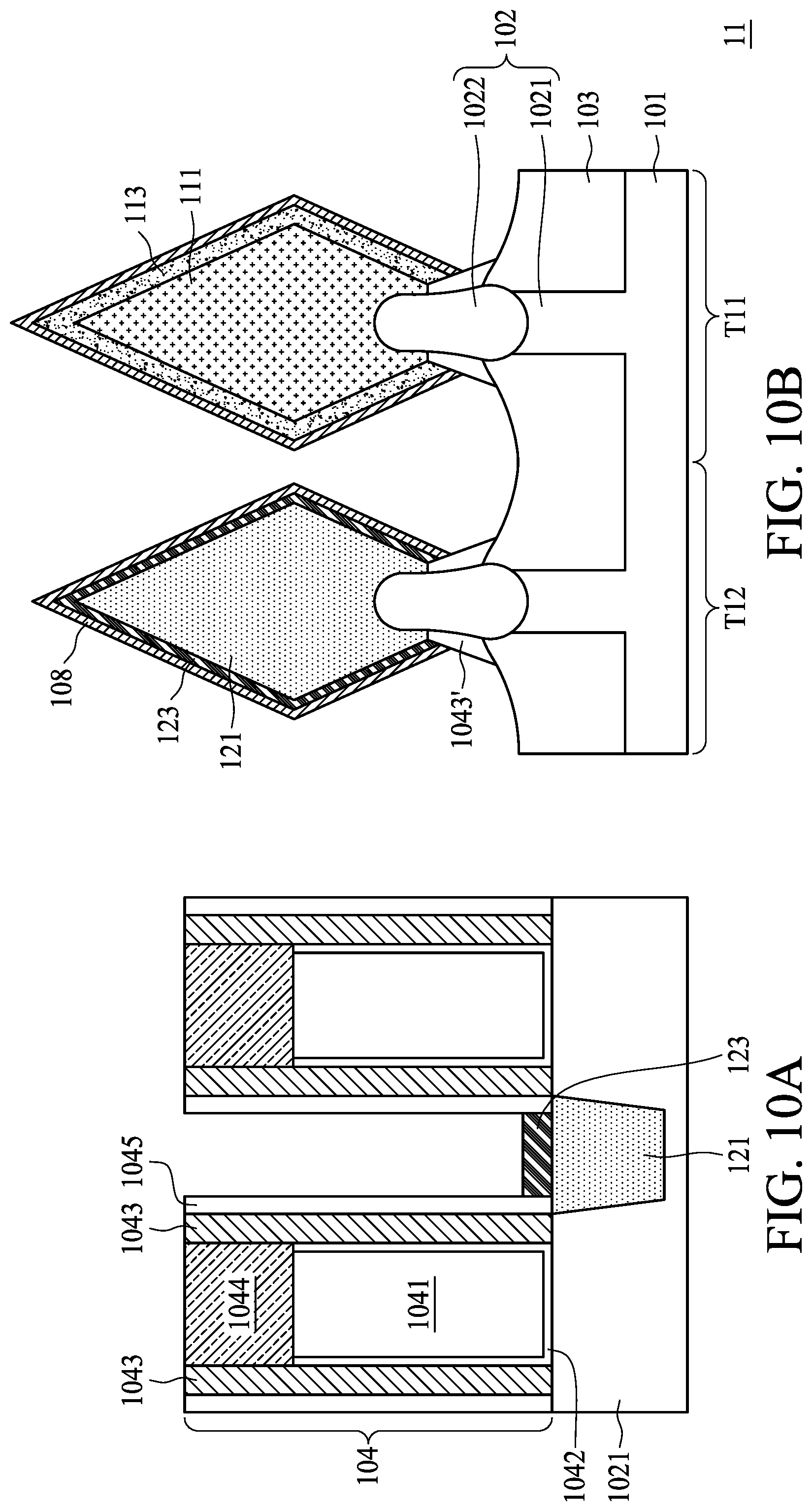 Patent US12324220 Figure 10 – Semiconductor structure and method for manufacturing the same