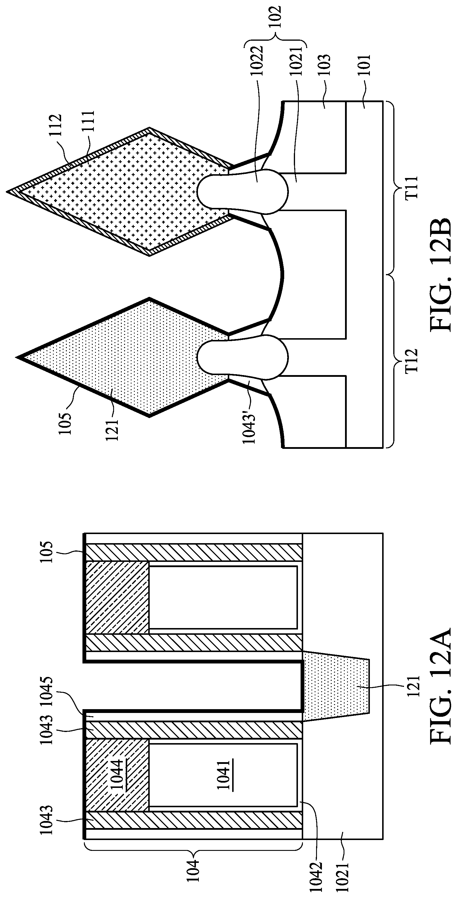 Patent US12324220 Figure 12 – Semiconductor structure and method for manufacturing the same