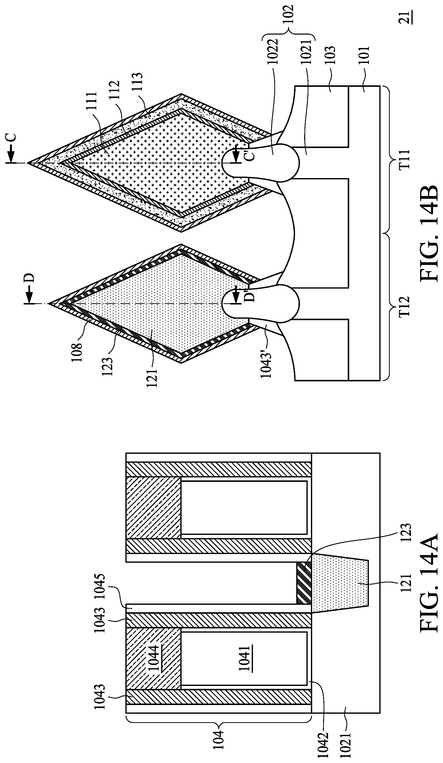 Patent US12324220 Figure 14 – Semiconductor structure and method for manufacturing the same