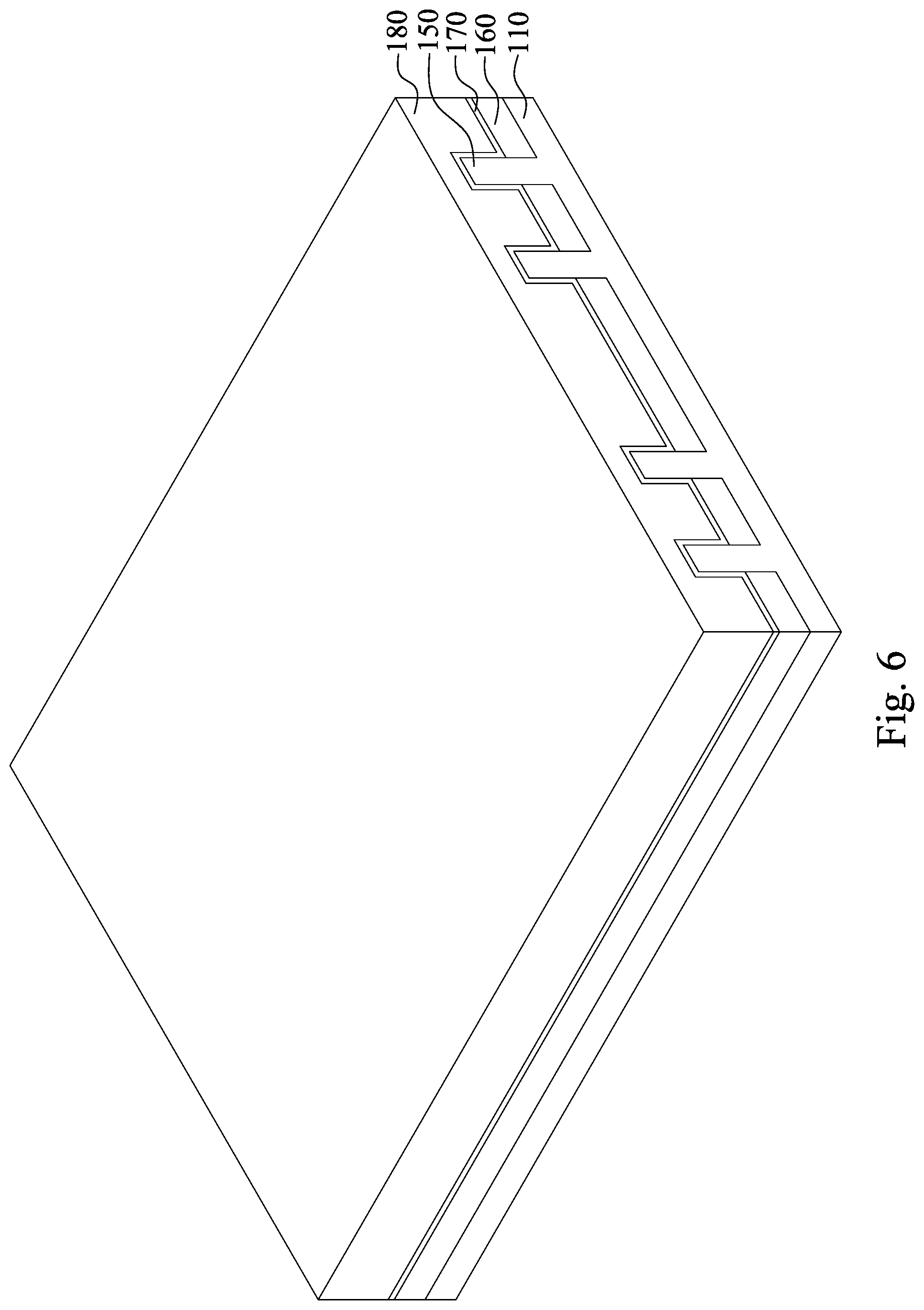 Patent US12324222 Figure 6 – Semiconductor device with contracted isolation feature