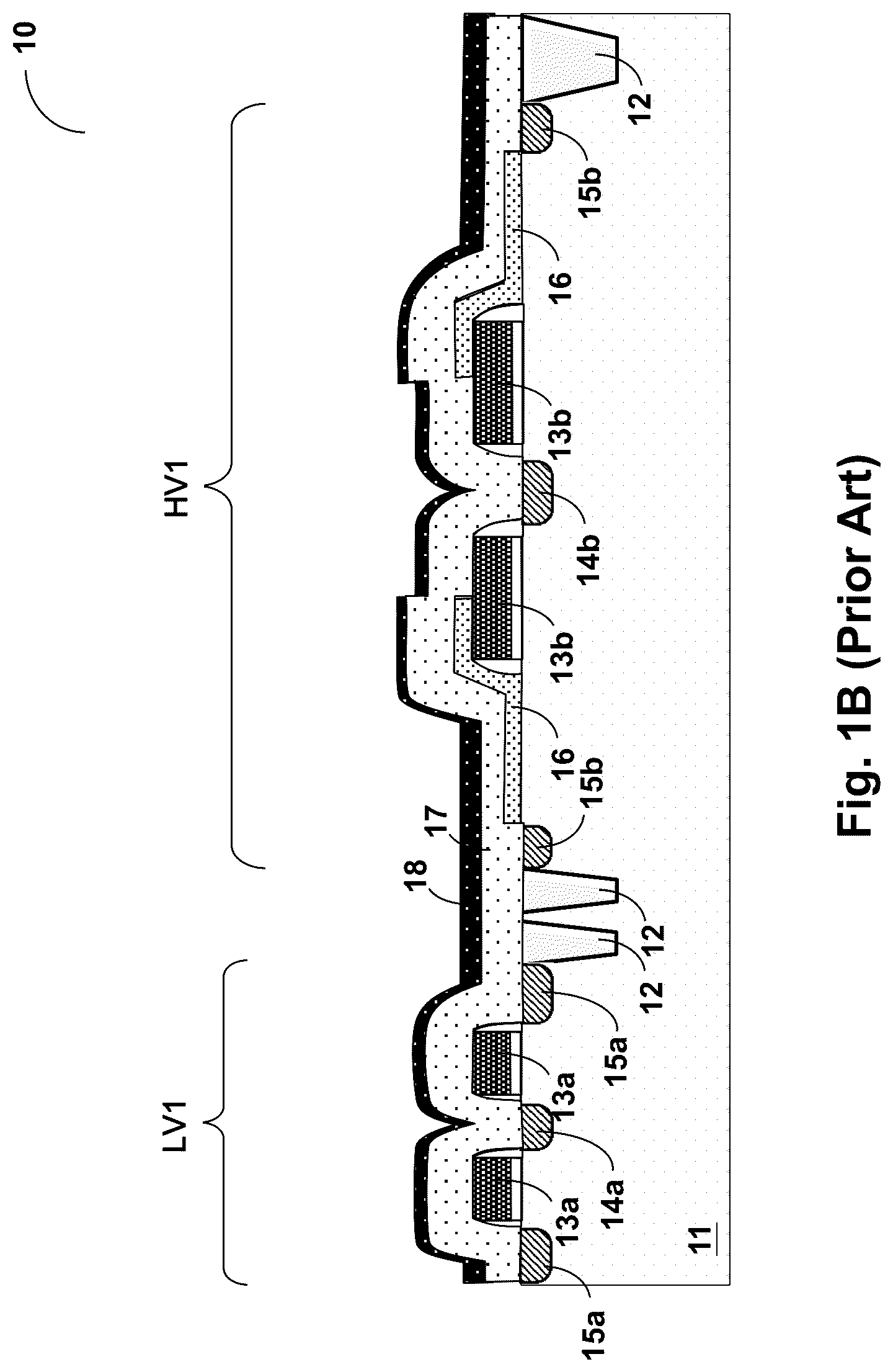 Patent US12324223 Figure 2 – Manufacturing method of integrated structure of semiconductor devices having split gate