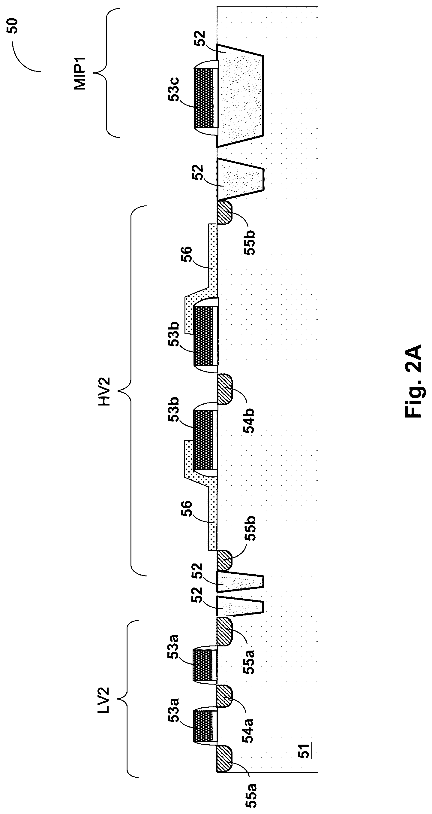 Patent US12324223 Figure 6 – Manufacturing method of integrated structure of semiconductor devices having split gate