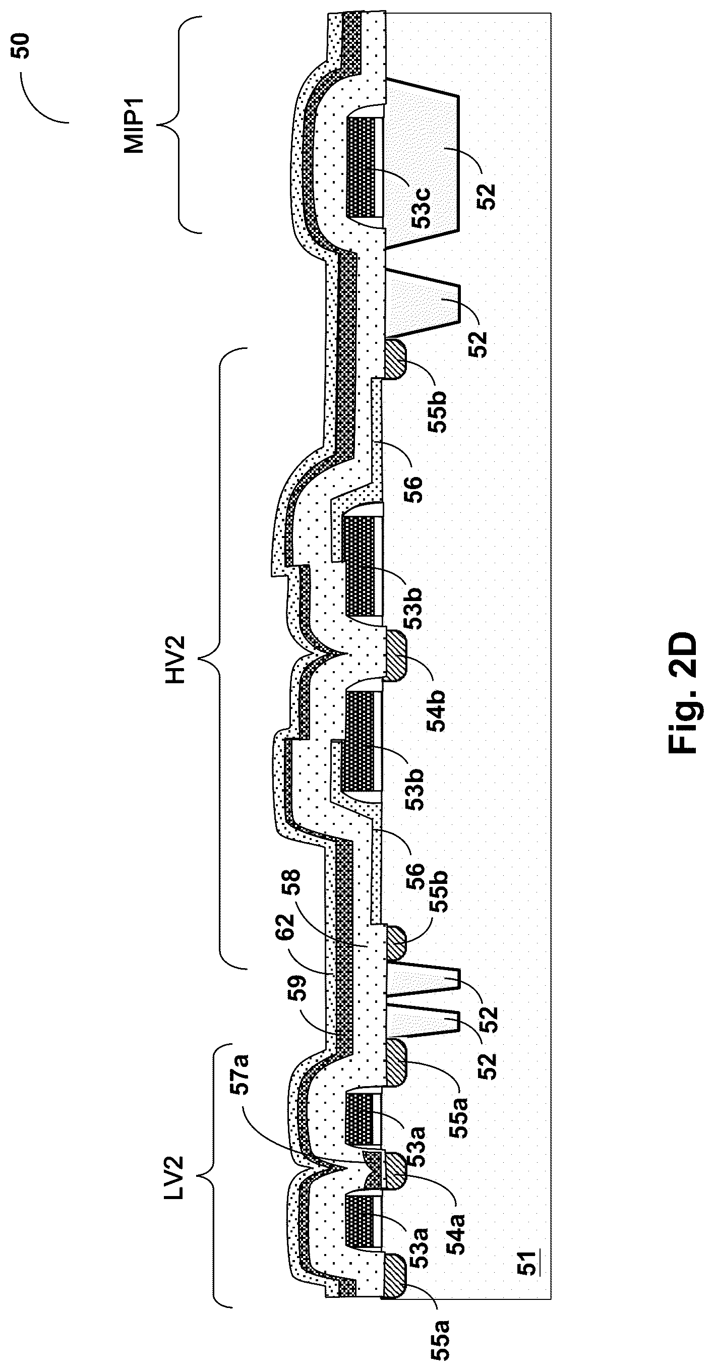 Patent US12324223 Figure 9 – Manufacturing method of integrated structure of semiconductor devices having split gate