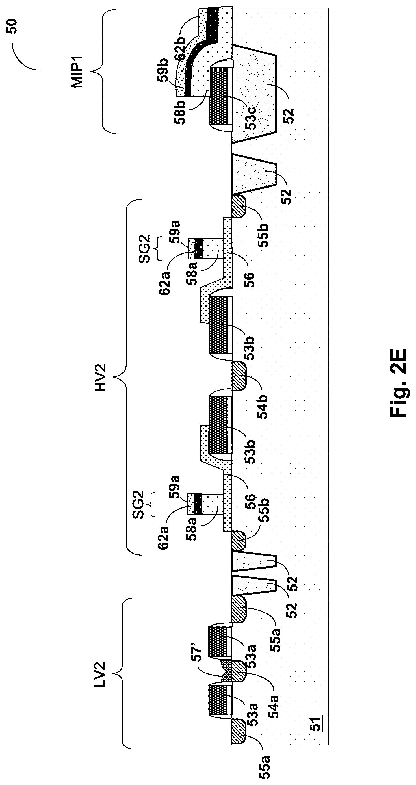 Patent US12324223 Figure 10 – Manufacturing method of integrated structure of semiconductor devices having split gate