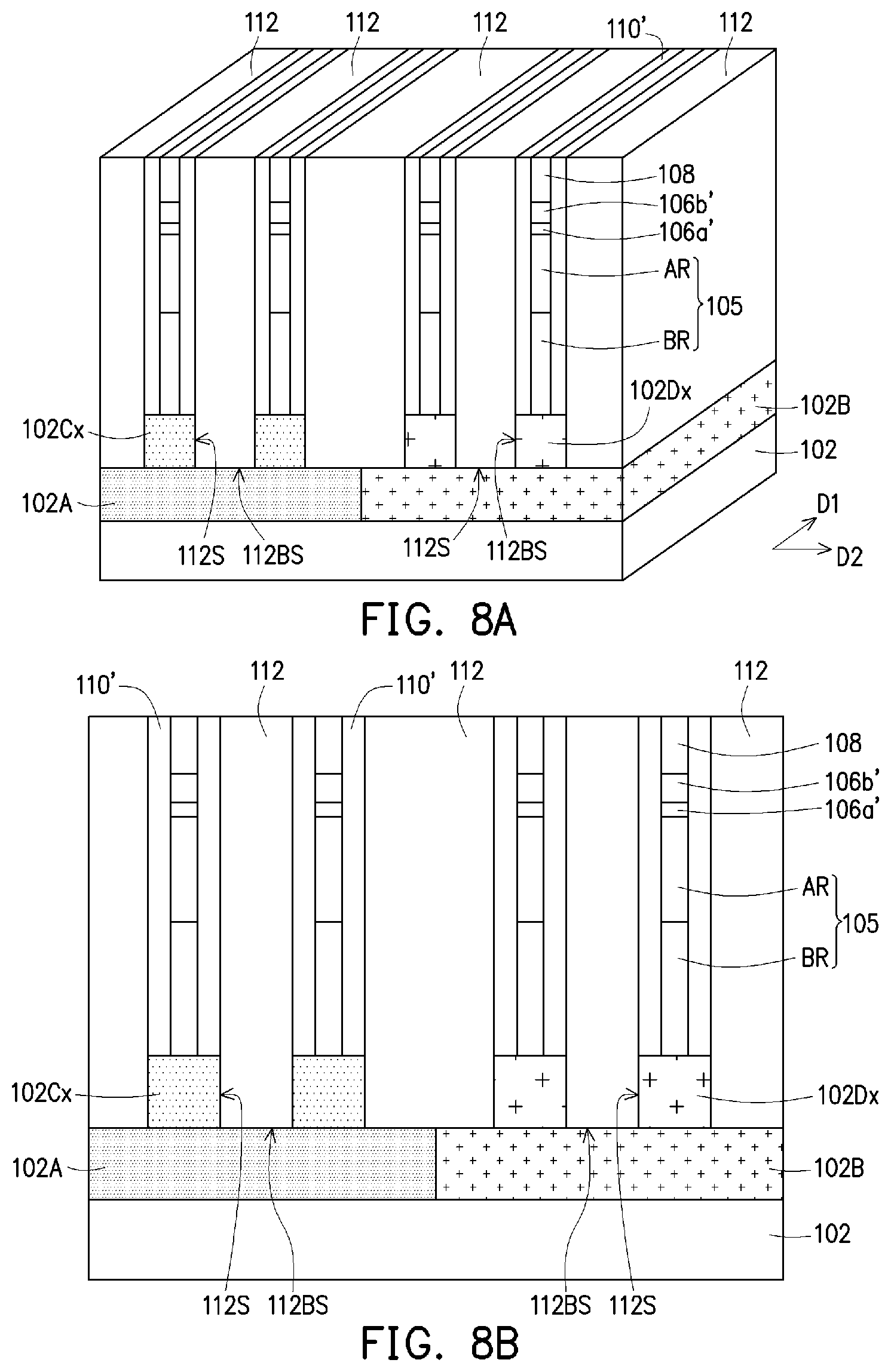Patent US12324224 Figure 8 – Method of fabricating Fin-type field-effect transistor device having substrate with heavy doped and light doped regions