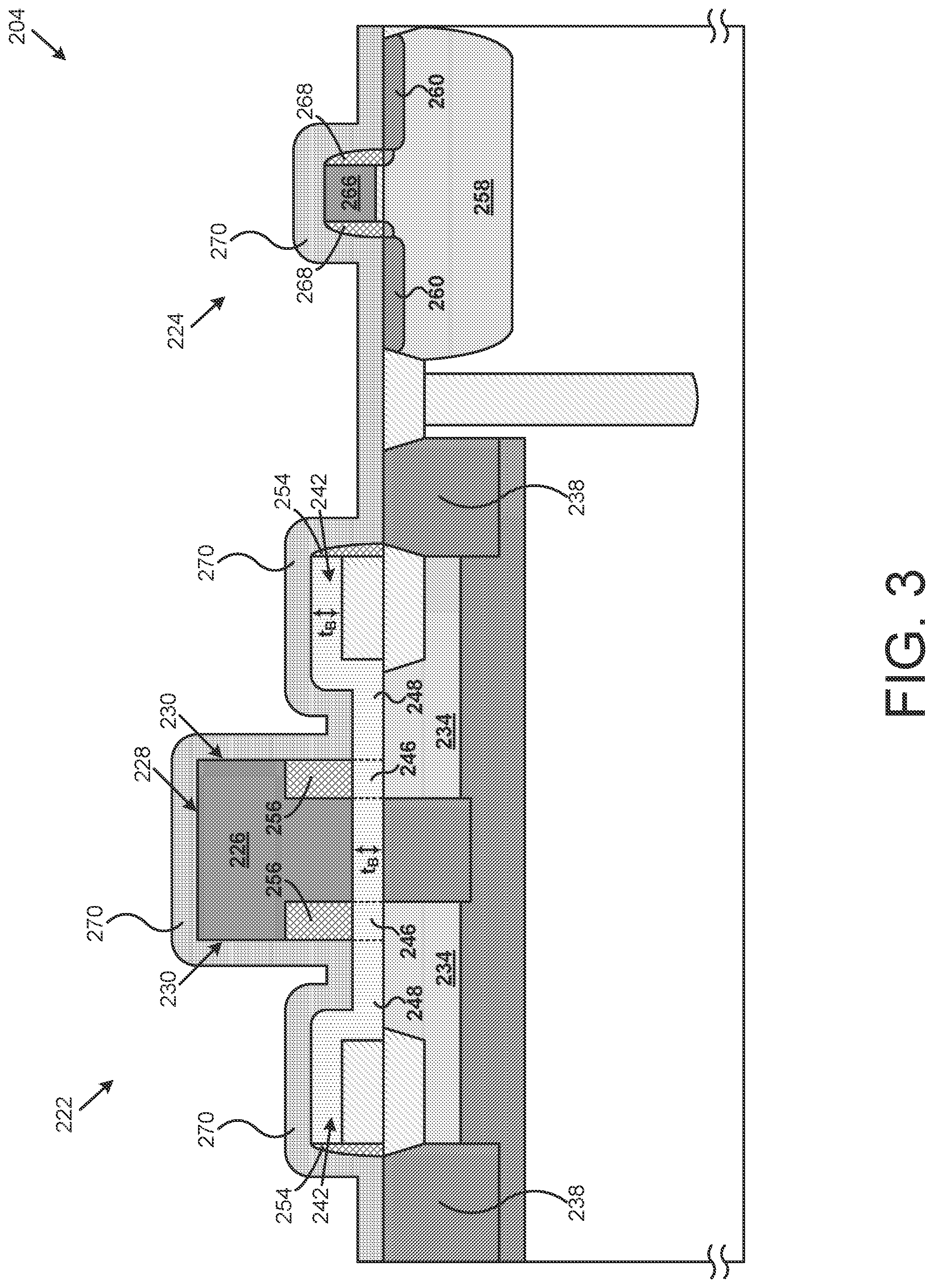 Patent US12324226 Figure 3 – Method of manufacturing bipolar complementary-metal-oxide-semiconductor (BiCMOS) devices using nickel silicide
