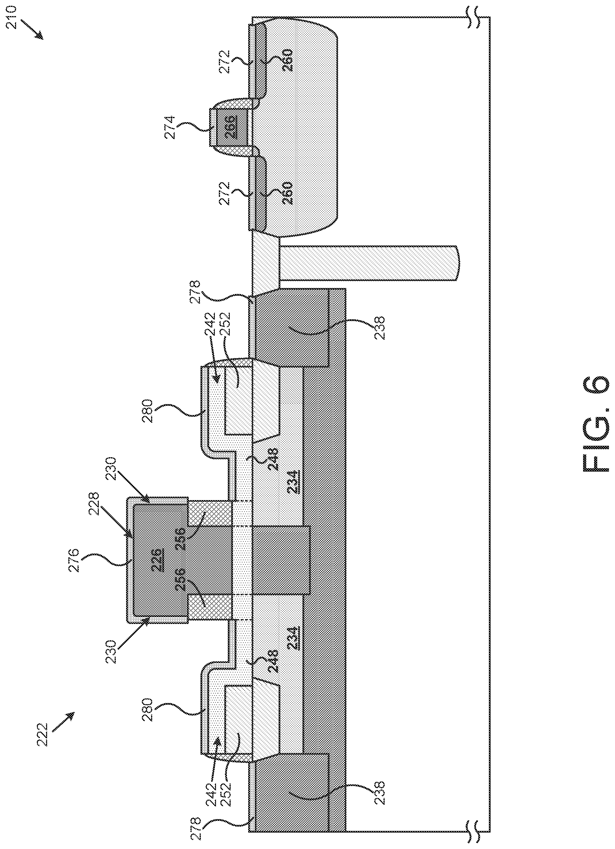 Patent US12324226 Figure 6 – Method of manufacturing bipolar complementary-metal-oxide-semiconductor (BiCMOS) devices using nickel silicide