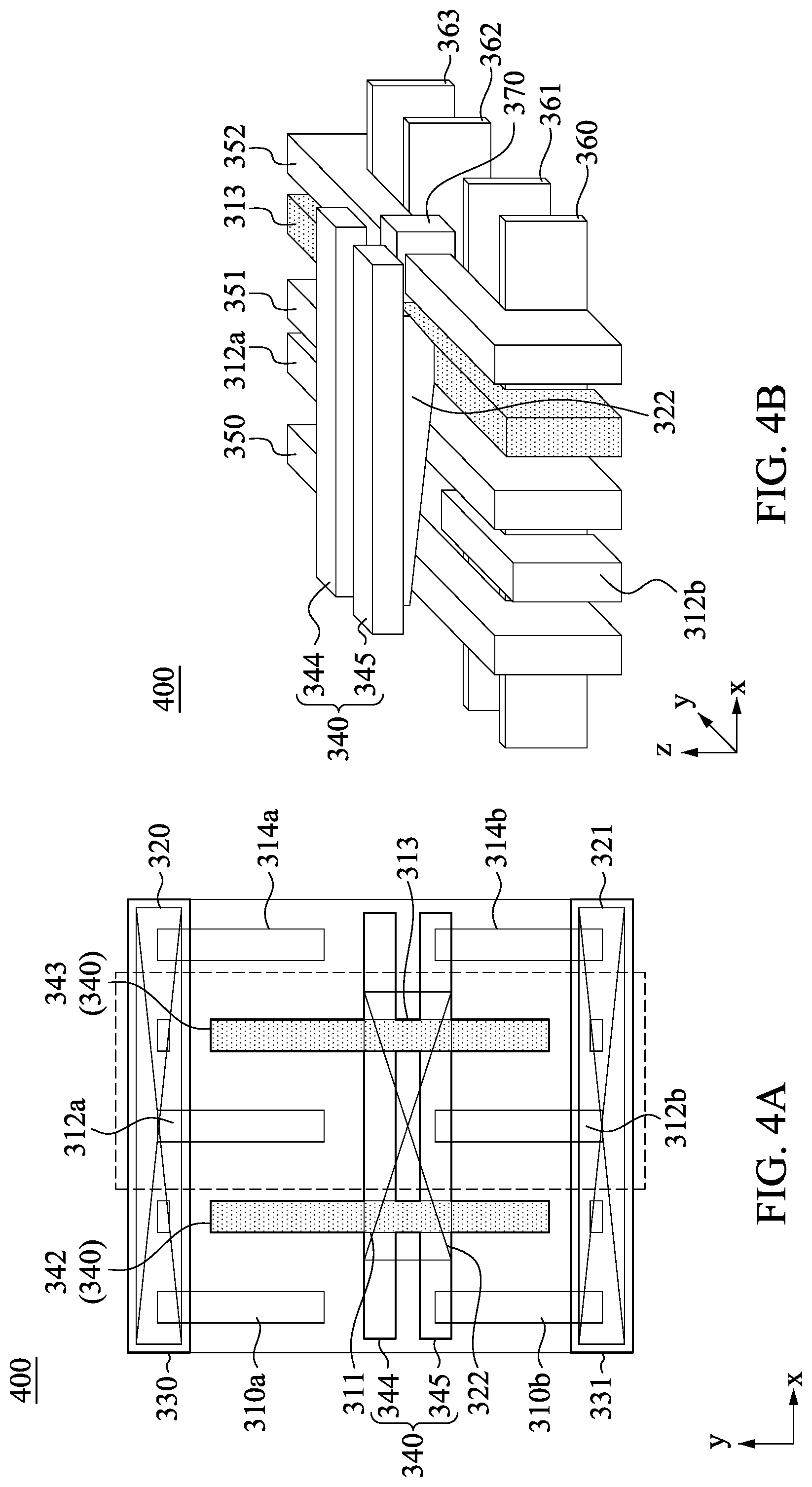 Patent US12324228 Figure 4 – Methods of resistance and capacitance reduction to circuit output nodes