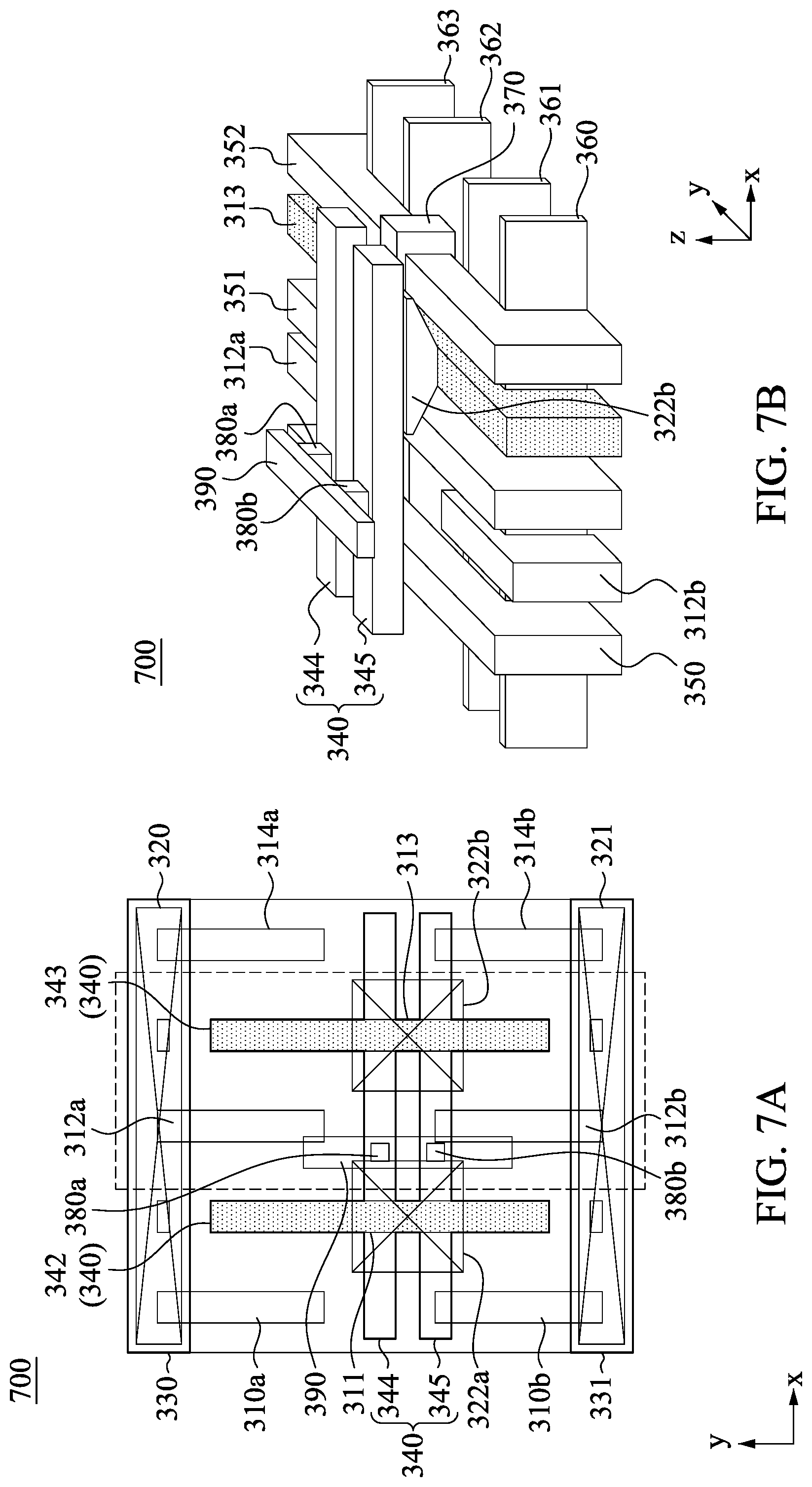 Patent US12324228 Figure 7 – Methods of resistance and capacitance reduction to circuit output nodes