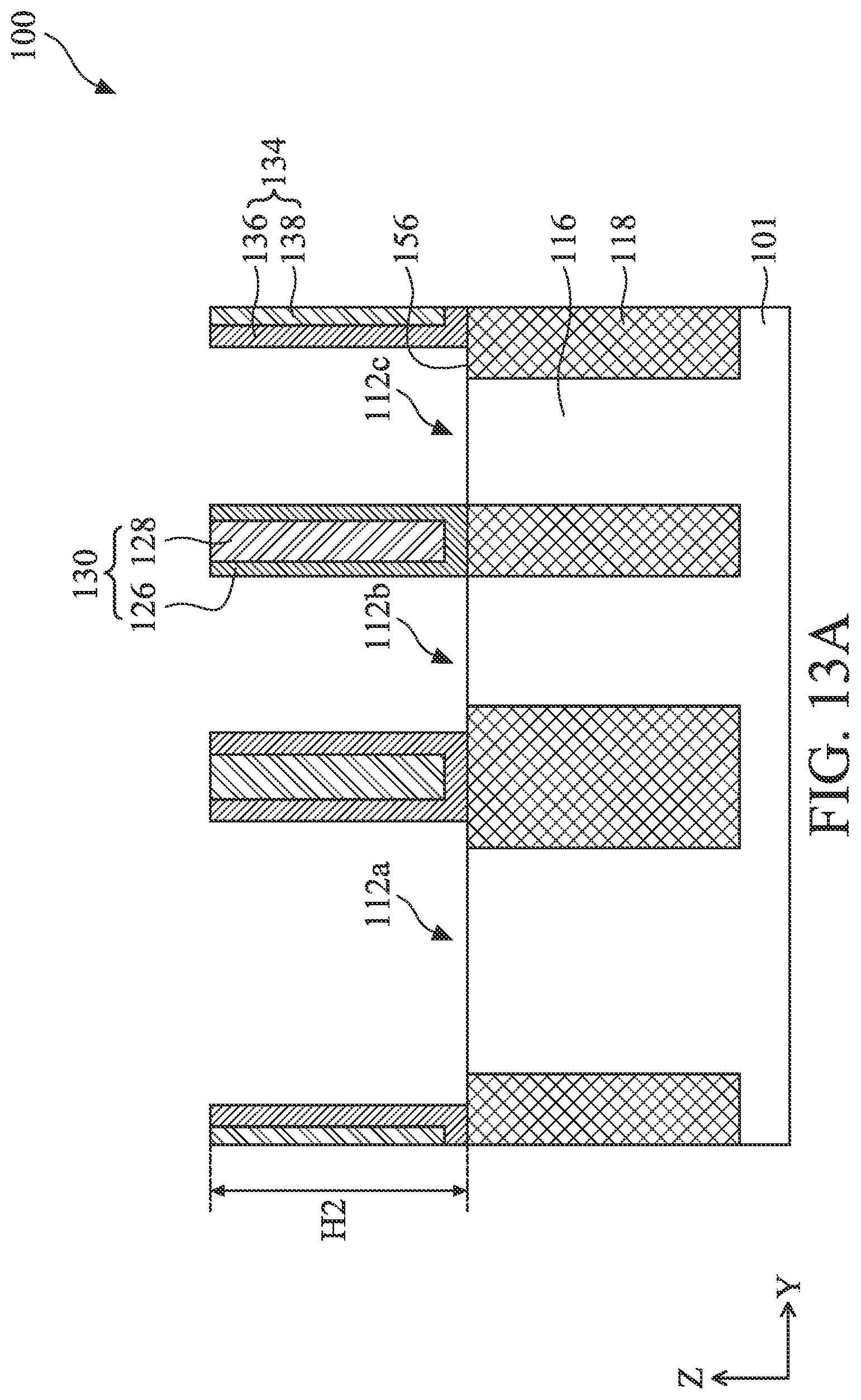 Patent US12324229 Figure 15 – Semiconductor device structure including forksheet transistors and methods of forming the same