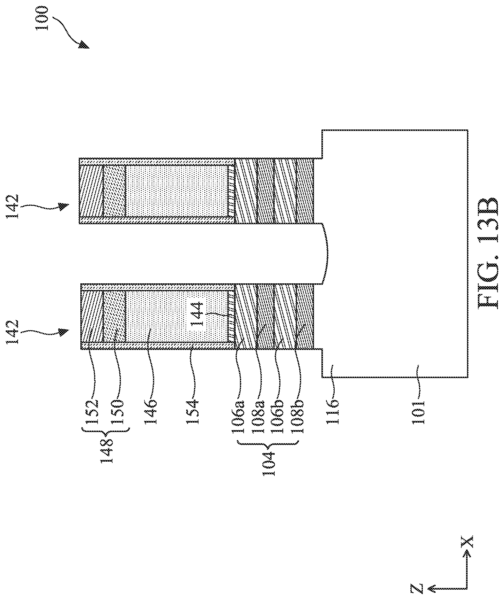 Patent US12324229 Figure 16 – Semiconductor device structure including forksheet transistors and methods of forming the same