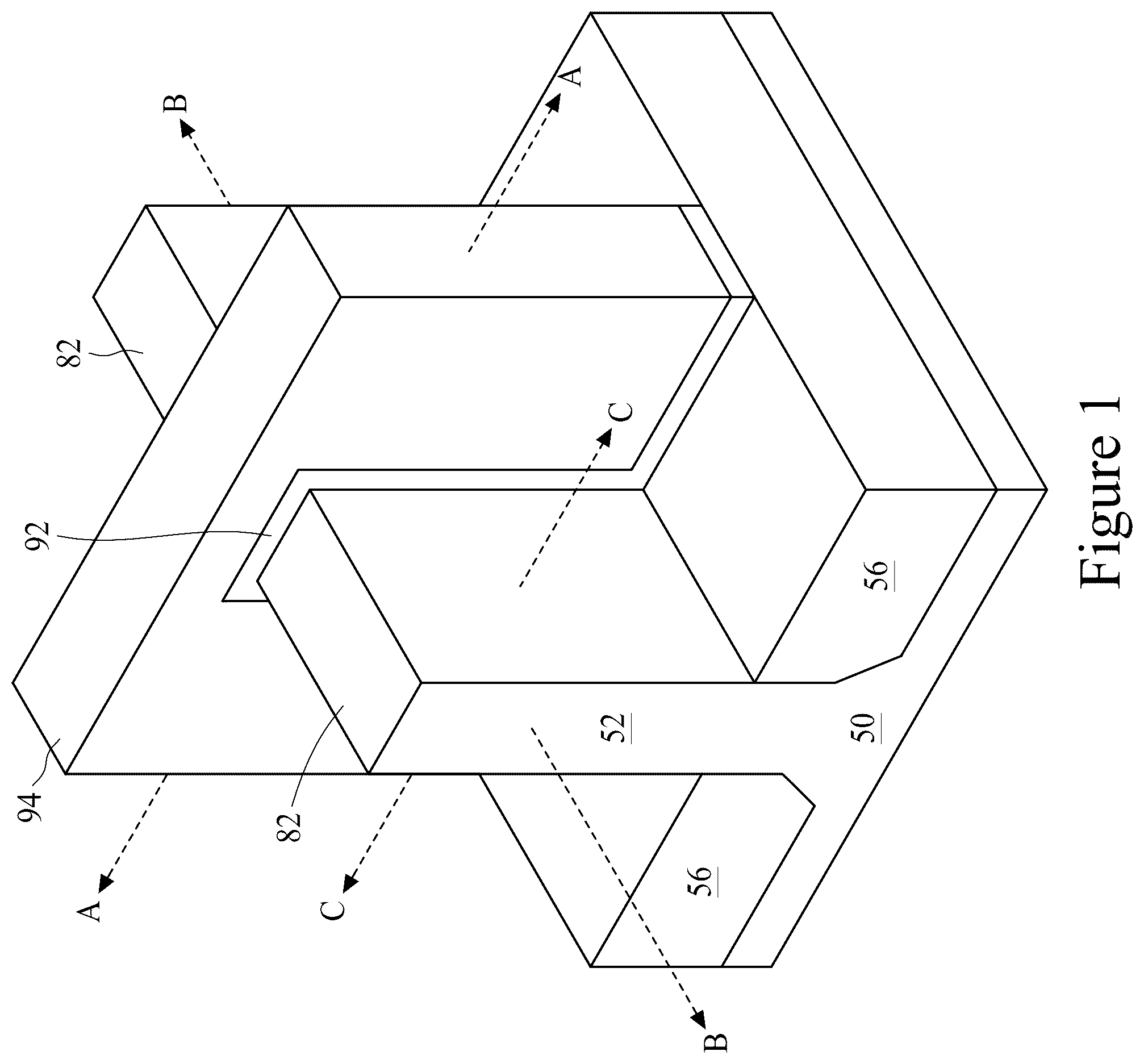 Patent US12324230 Figure 1 – Semiconductor device and method