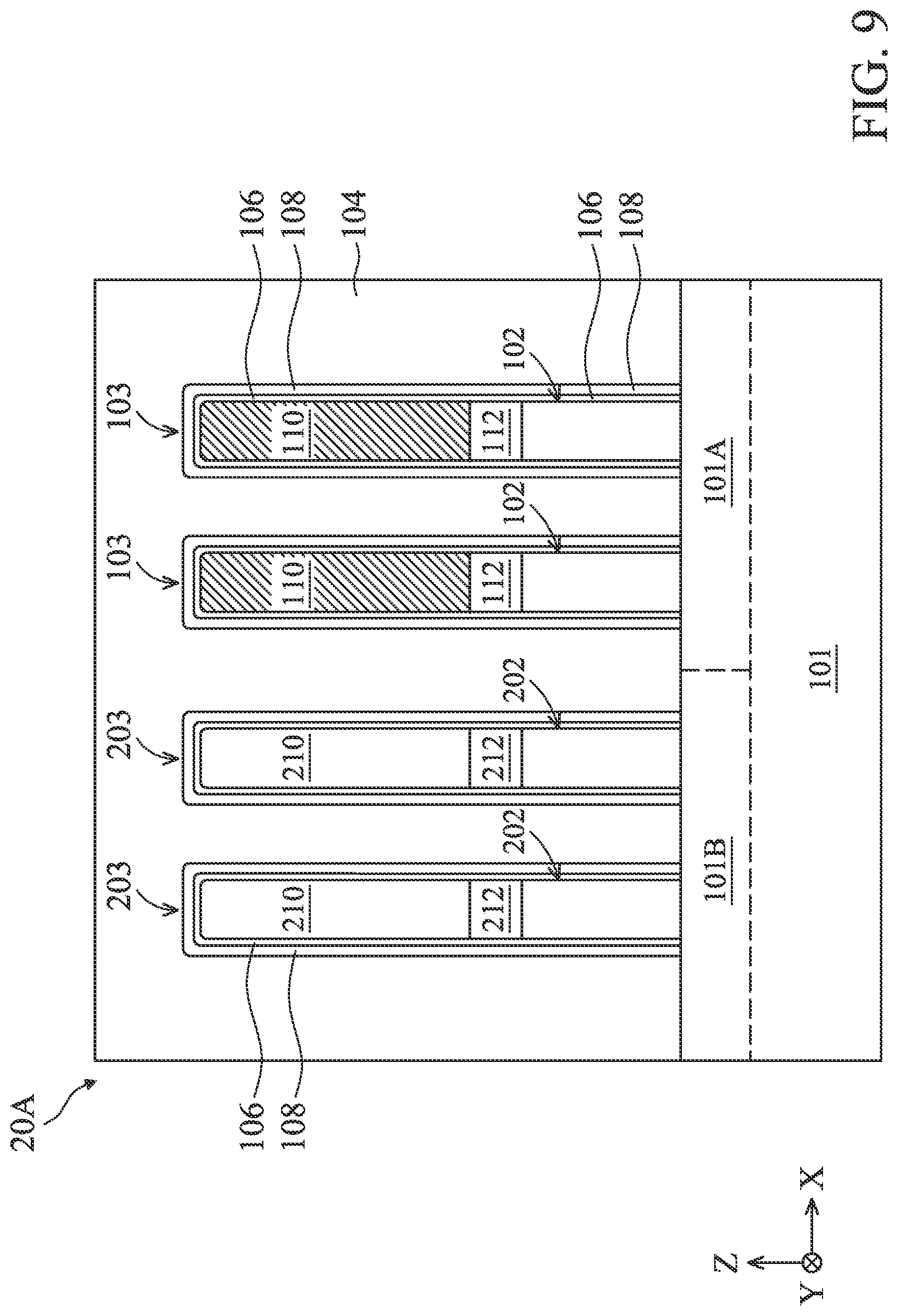Patent US12324232 Figure 12 – Liner structures