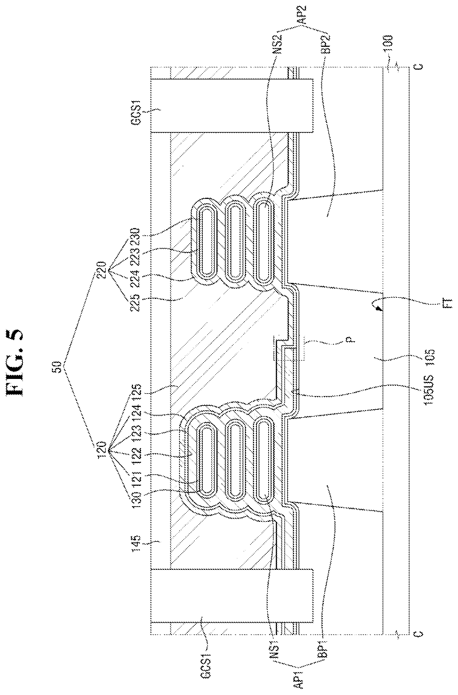 Patent US12324233 Figure 8 – Semiconductor device