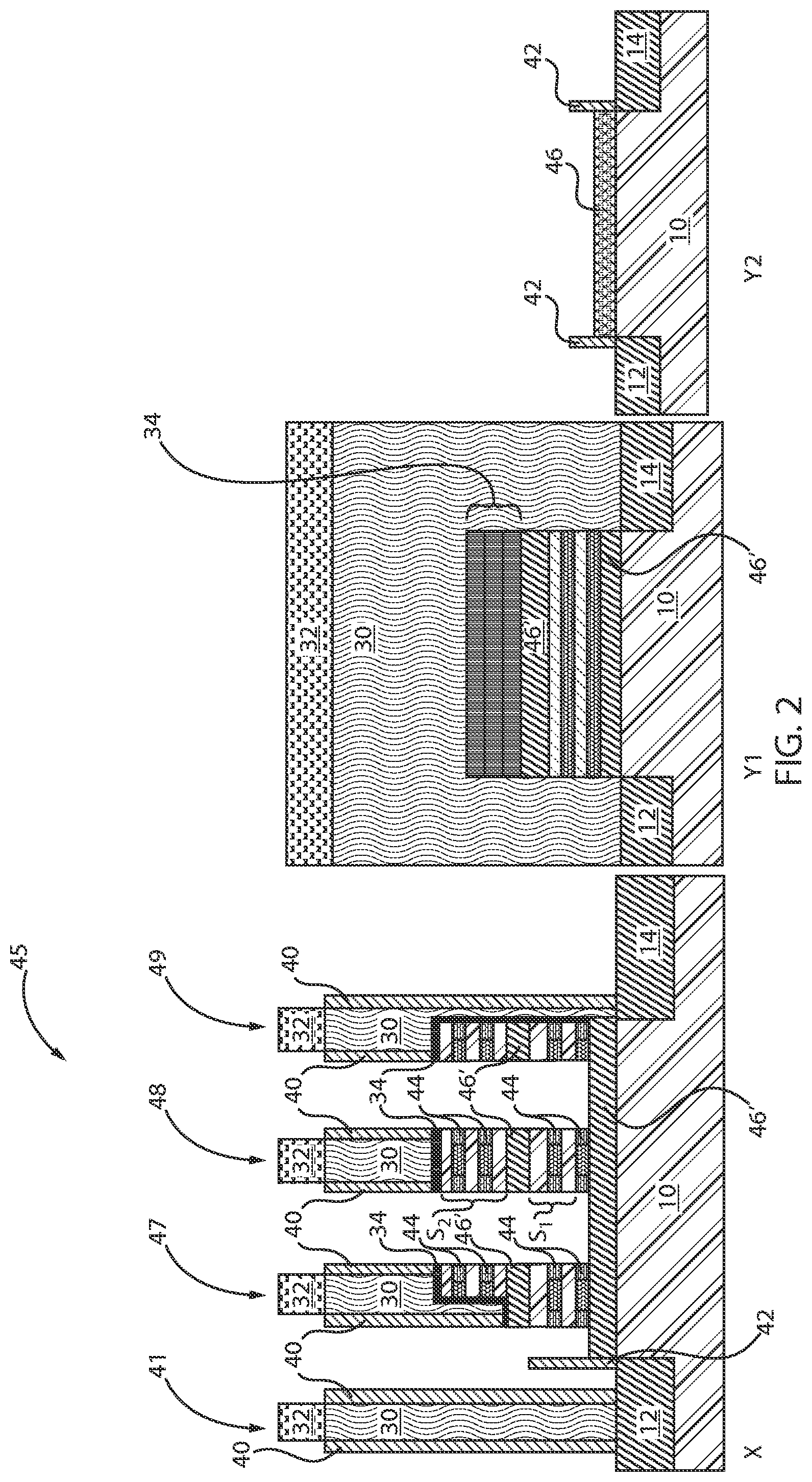 Patent US12324236 Figure 2 – Bottom contact for stacked GAA FET
