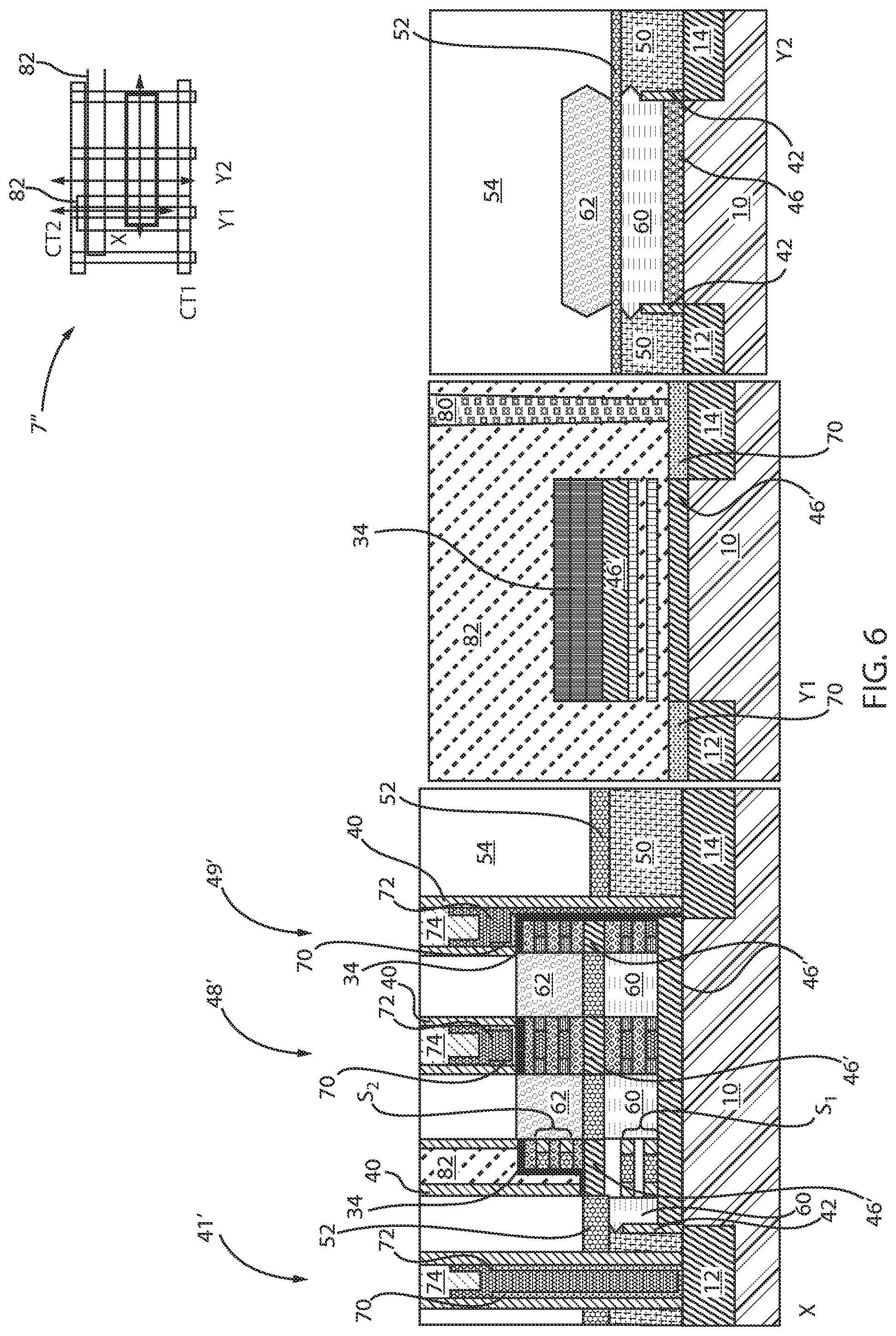 Patent US12324236 Figure 6 – Bottom contact for stacked GAA FET