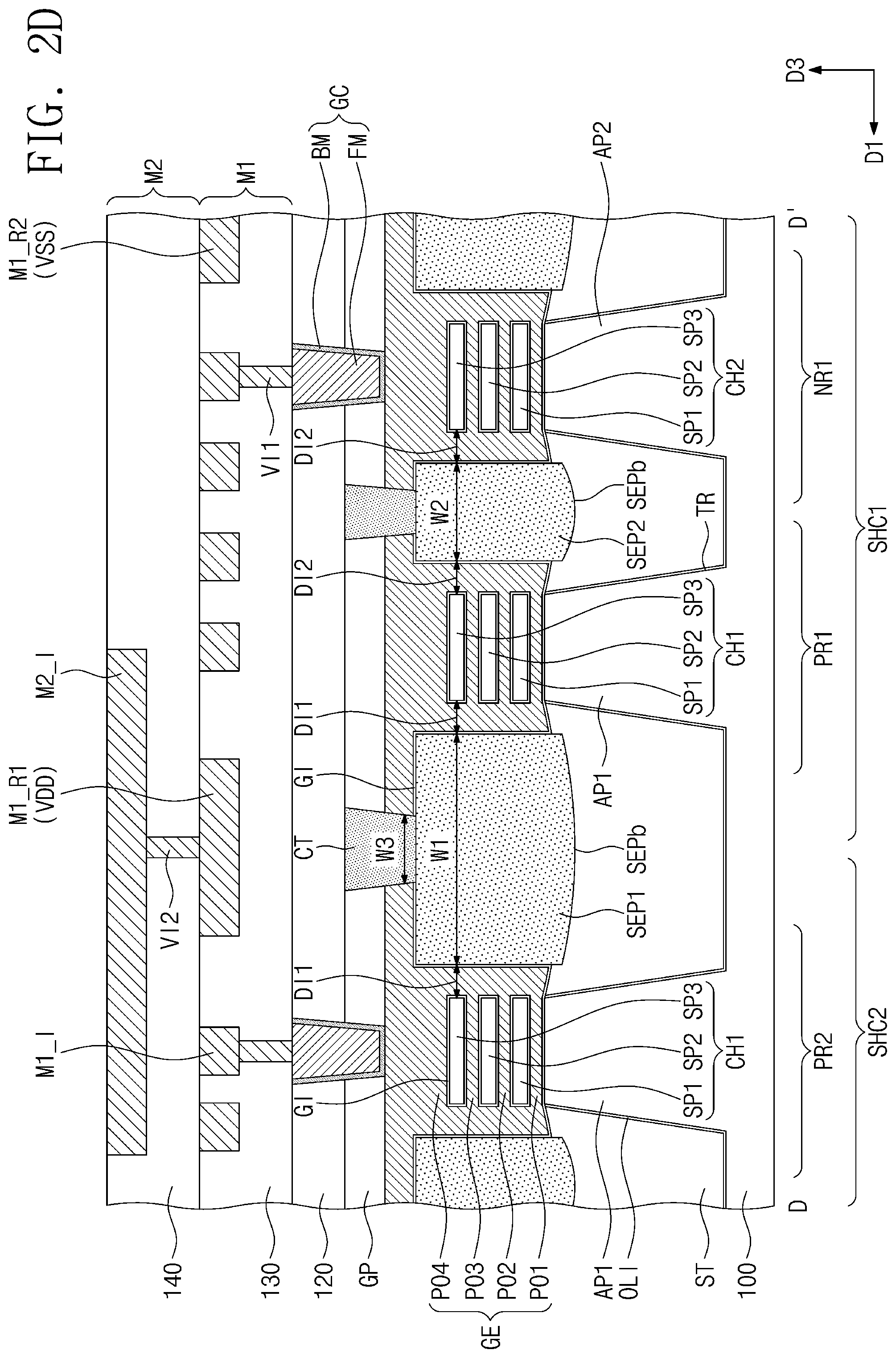 Patent US12324238 Figure 5 – Semiconductor device