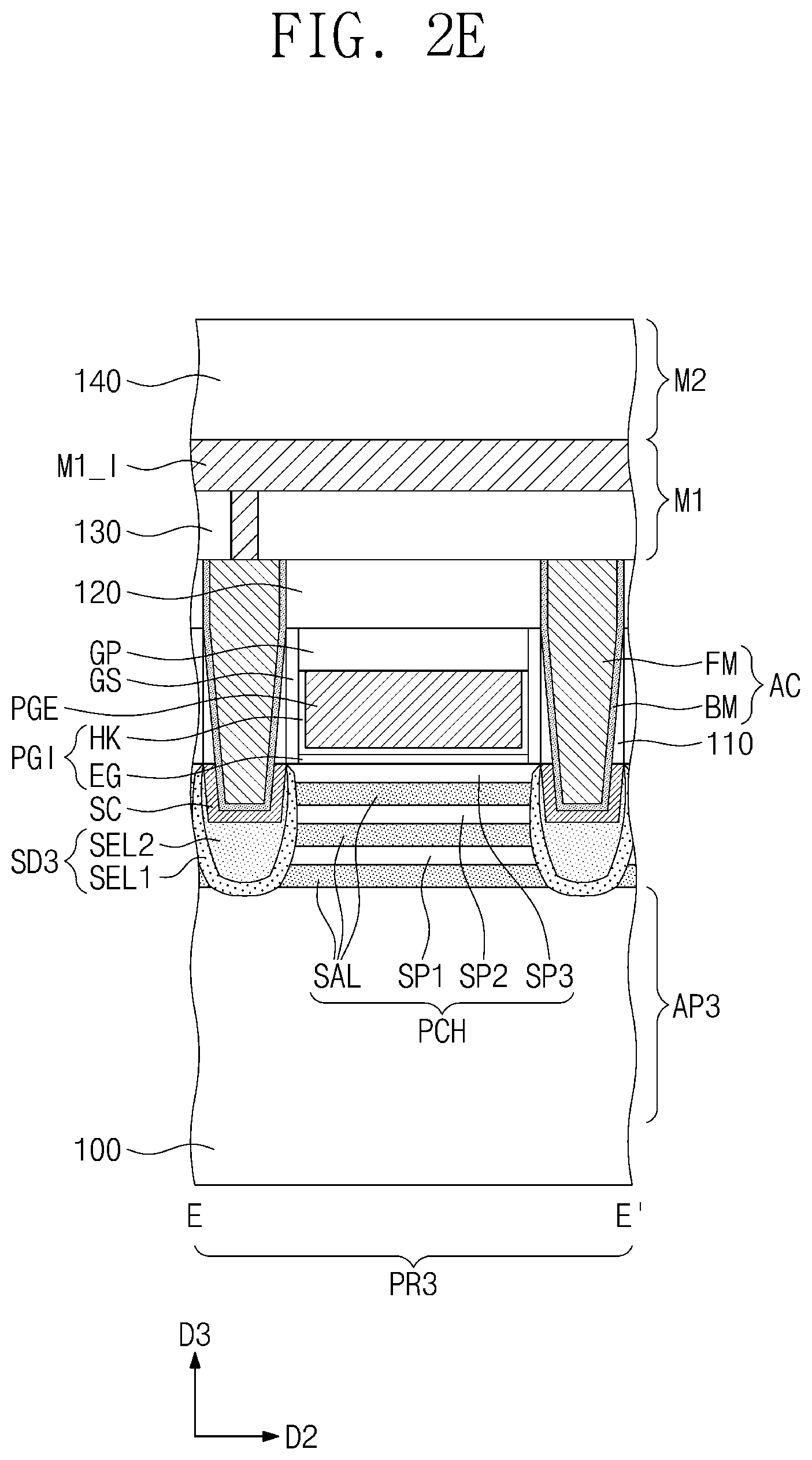 Patent US12324238 Figure 6 – Semiconductor device